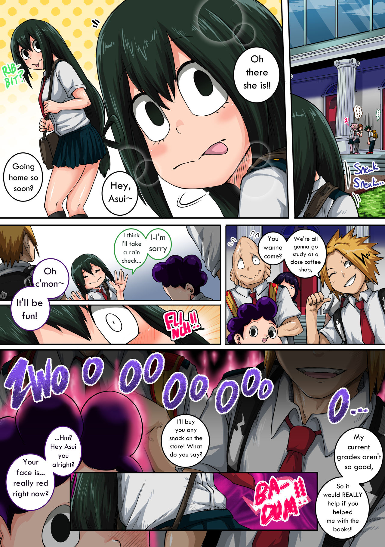 Boku no Harem Academia: 6-wa “Doubutsu-teki na Kanojo” | My Harem Academia 6: The Girl with Animal Instincts — preview page 6