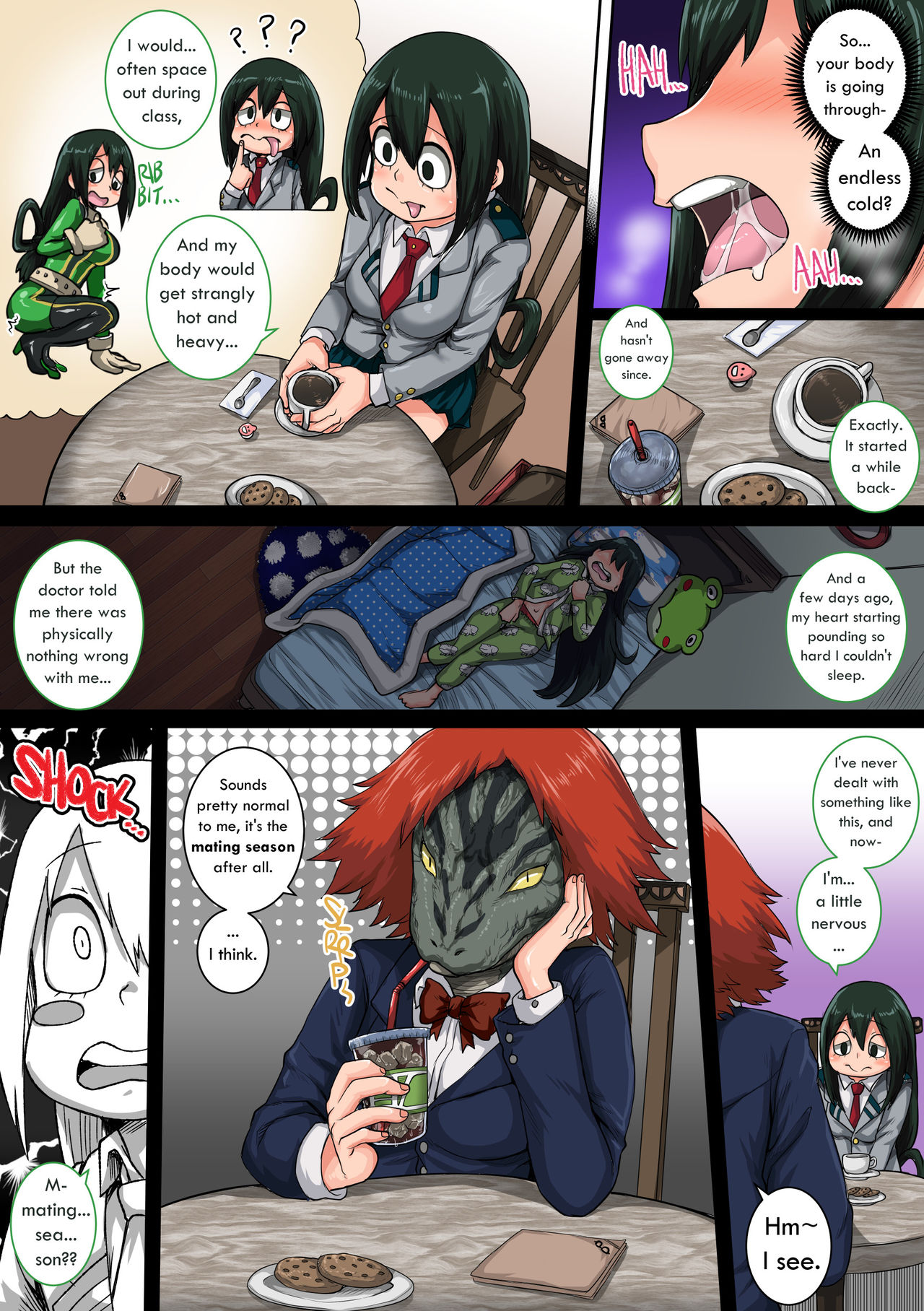 Boku no Harem Academia: 6-wa “Doubutsu-teki na Kanojo” | My Harem Academia 6: The Girl with Animal Instincts — preview page 8