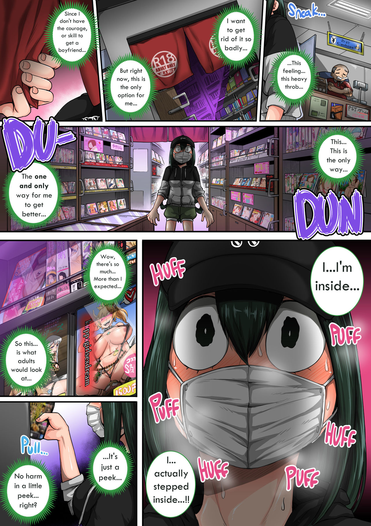 Boku no Harem Academia: 6-wa “Doubutsu-teki na Kanojo” | My Harem Academia 6: The Girl with Animal Instincts — preview page 12