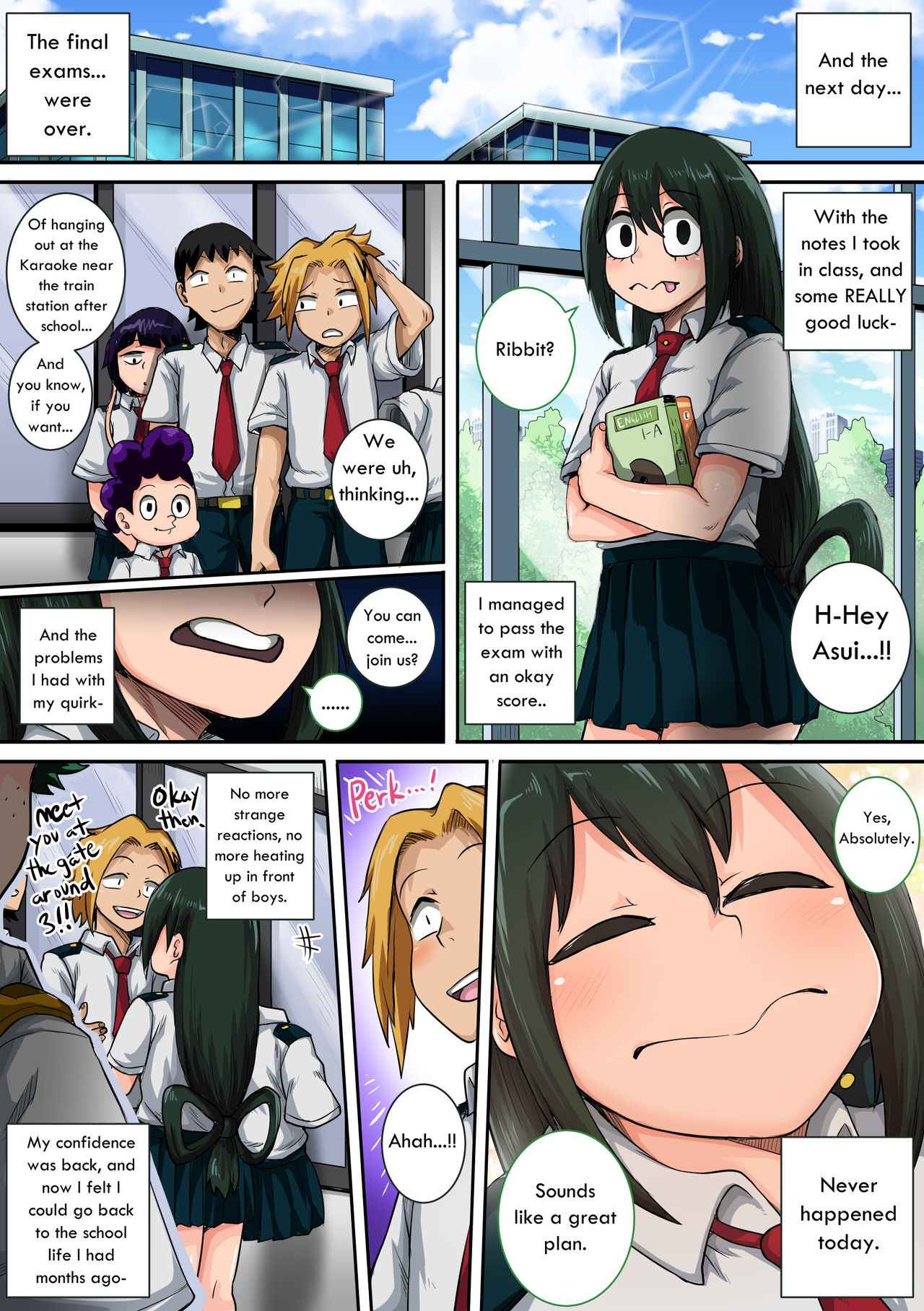 Boku no Harem Academia: 6-wa “Doubutsu-teki na Kanojo” | My Harem Academia 6: The Girl with Animal Instincts – Chapter 1 – page 65