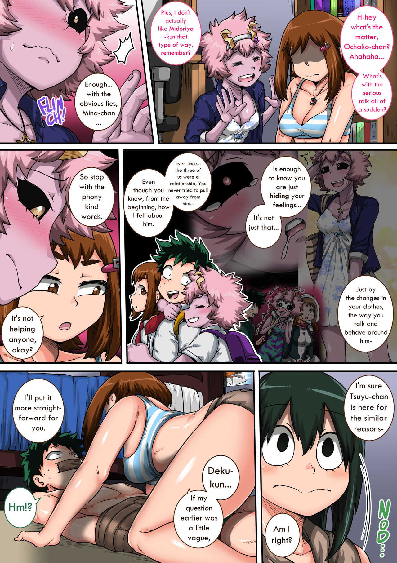 Boku no Harem Academia: 6-wa “Doubutsu-teki na Kanojo” | My Harem Academia 6: The Girl with Animal Instincts – Chapter 1 – page 74
