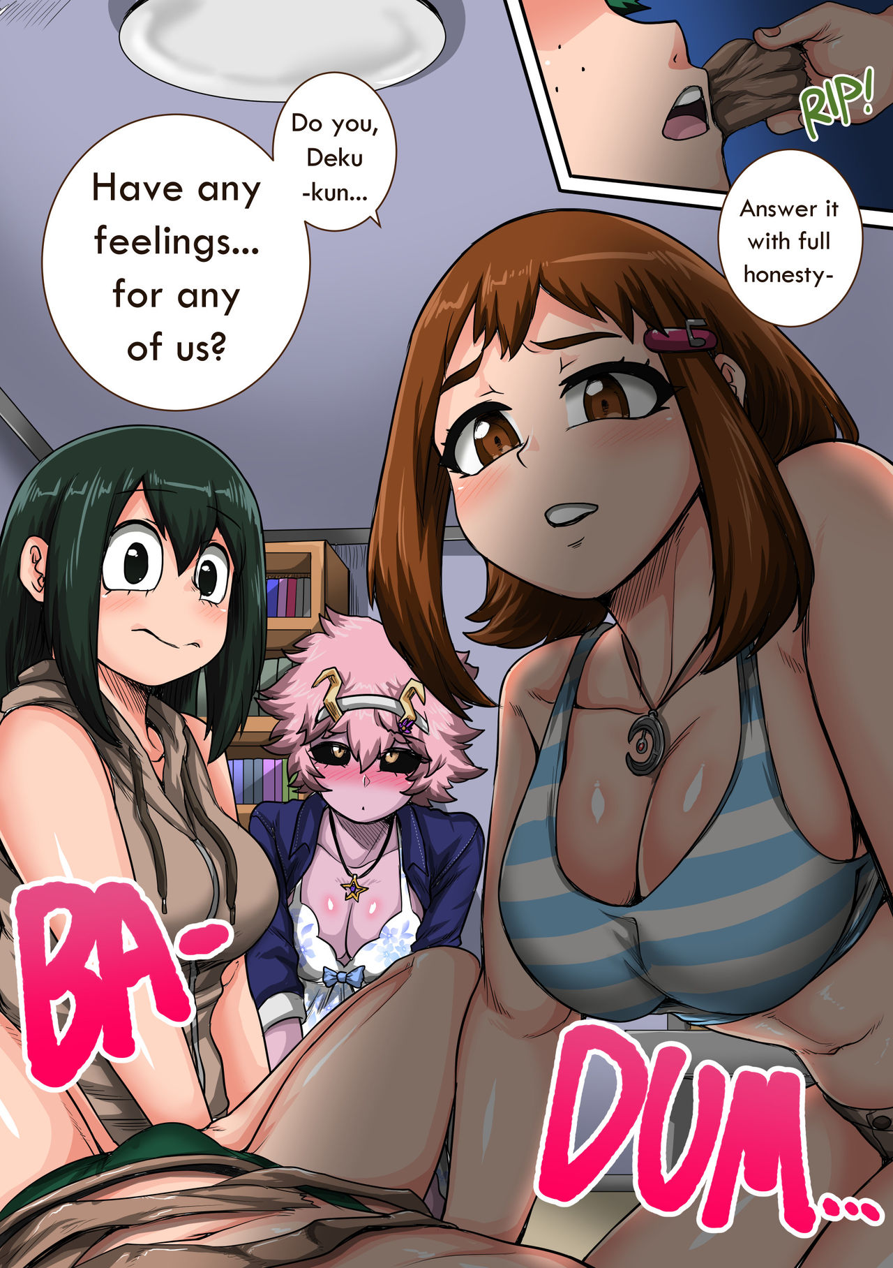 Boku no Harem Academia: 6-wa “Doubutsu-teki na Kanojo” | My Harem Academia 6: The Girl with Animal Instincts – Chapter 1 – page 75