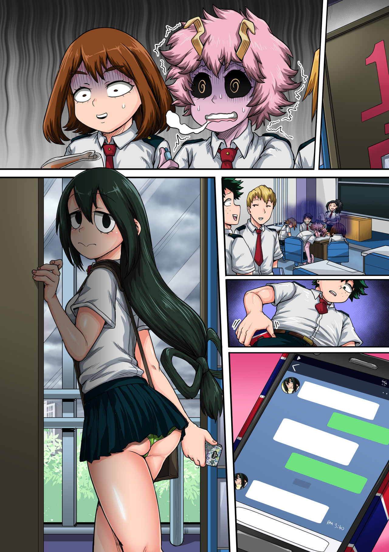 Boku no Harem Academia: 6-wa “Doubutsu-teki na Kanojo” | My Harem Academia 6: The Girl with Animal Instincts – Chapter 1 – page 125