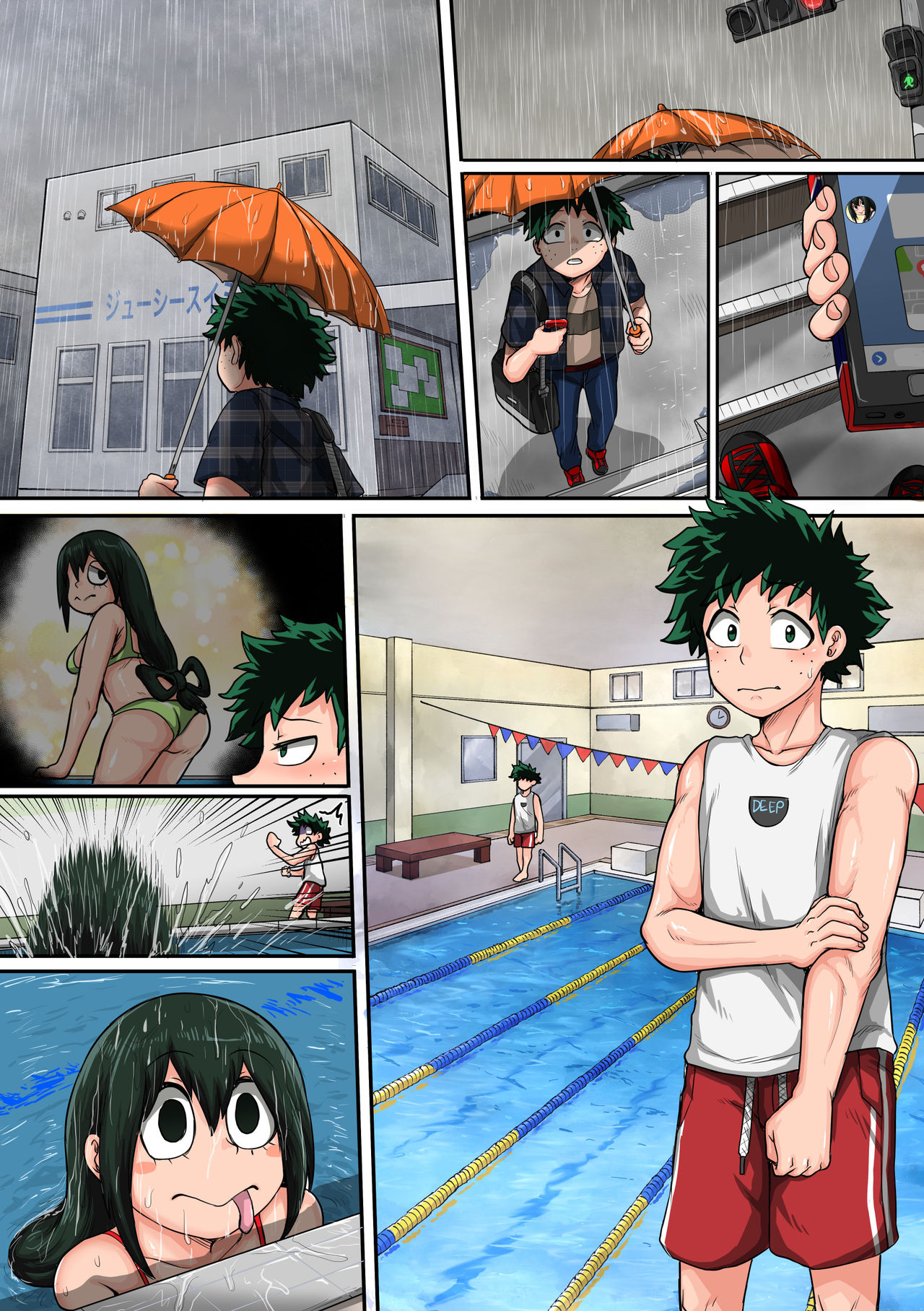 Boku no Harem Academia: 6-wa “Doubutsu-teki na Kanojo” | My Harem Academia 6: The Girl with Animal Instincts – Chapter 1 – page 135