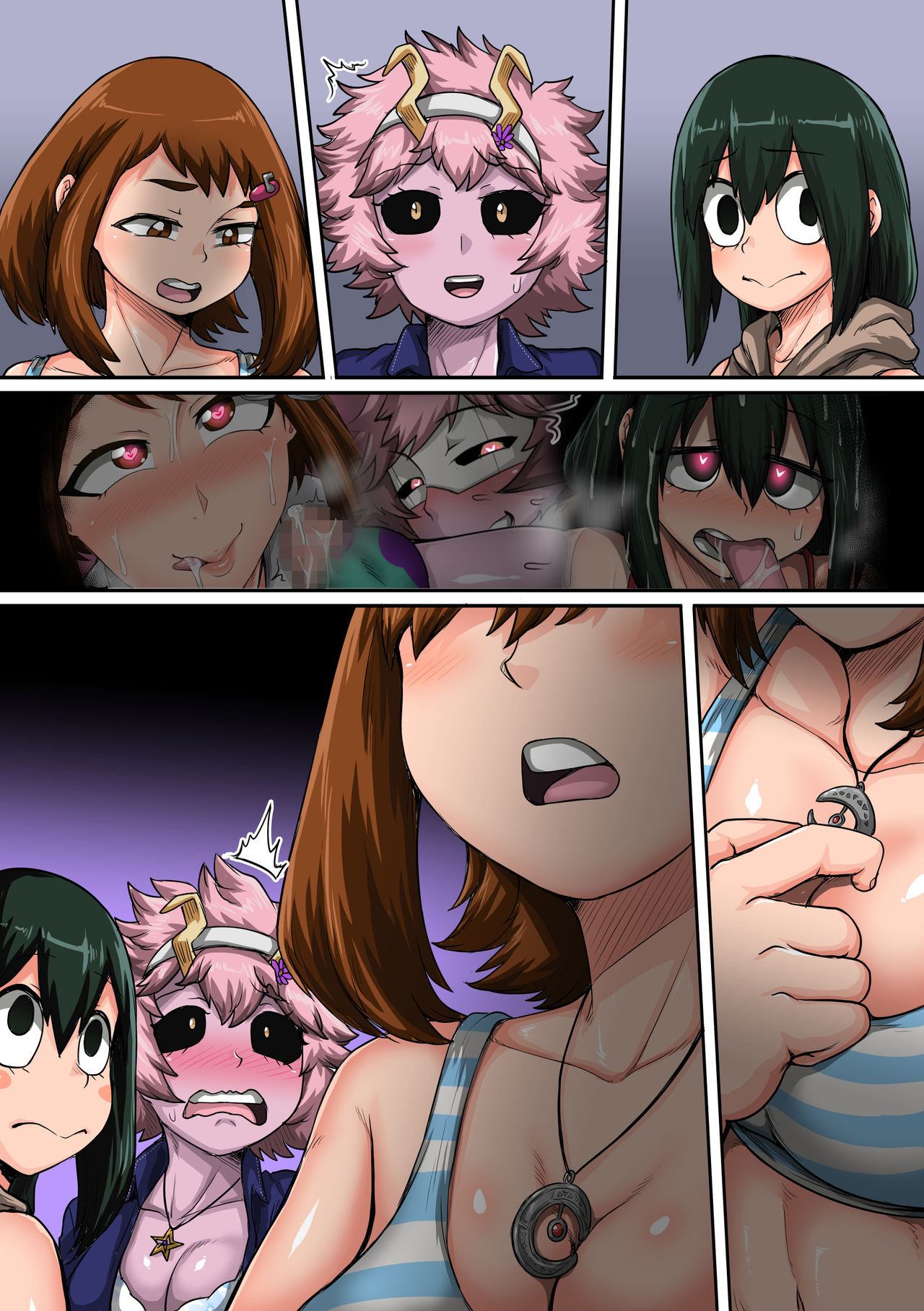 Boku no Harem Academia: 6-wa “Doubutsu-teki na Kanojo” | My Harem Academia 6: The Girl with Animal Instincts – Chapter 1 – page 155