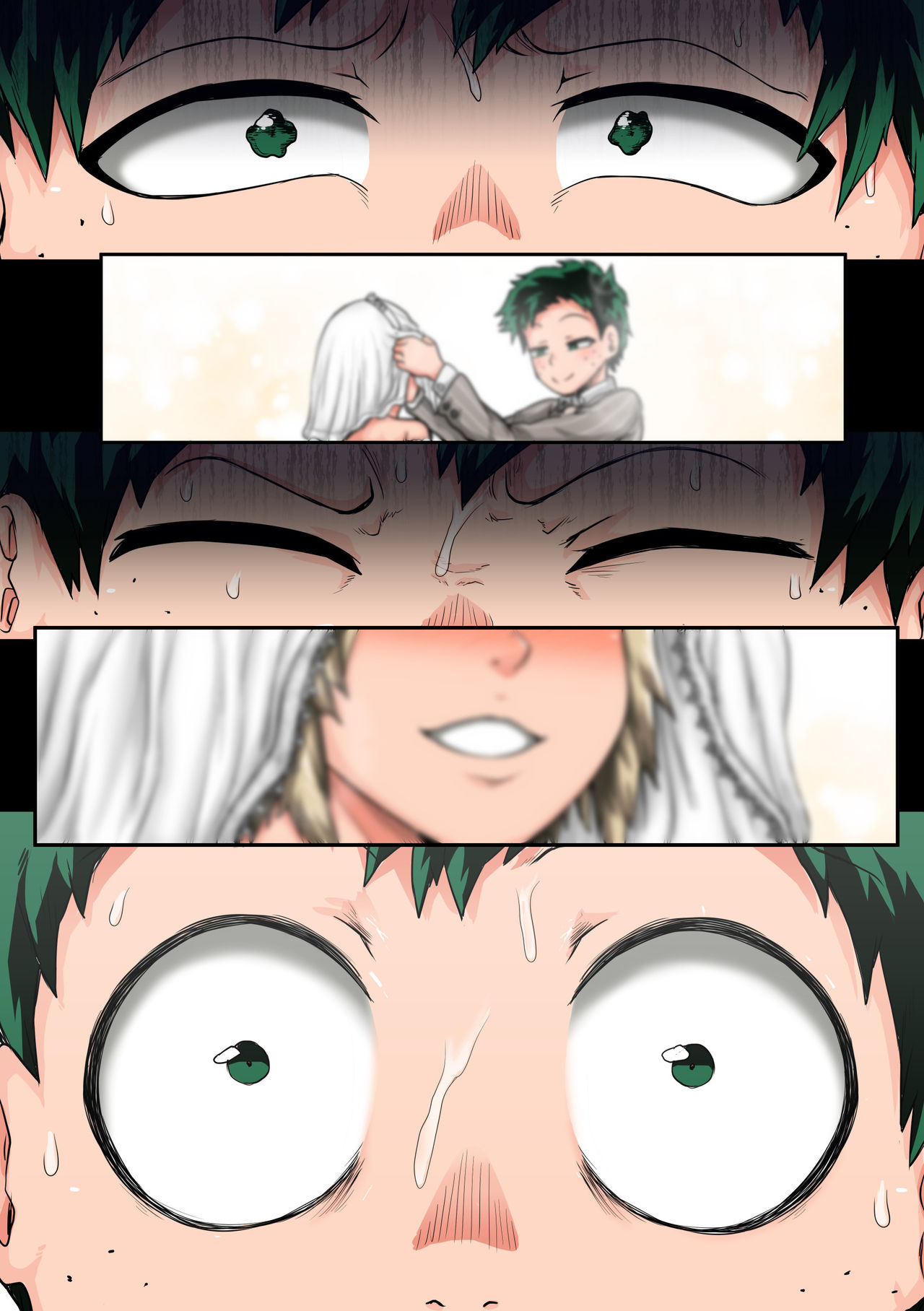 Boku no Harem Academia: 6-wa “Doubutsu-teki na Kanojo” | My Harem Academia 6: The Girl with Animal Instincts – Chapter 1 – page 159