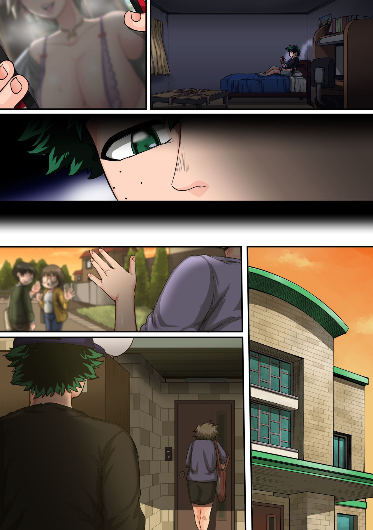 Boku no Harem Academia: 6-wa “Doubutsu-teki na Kanojo” | My Harem Academia 6: The Girl with Animal Instincts – Chapter 1 – page 161