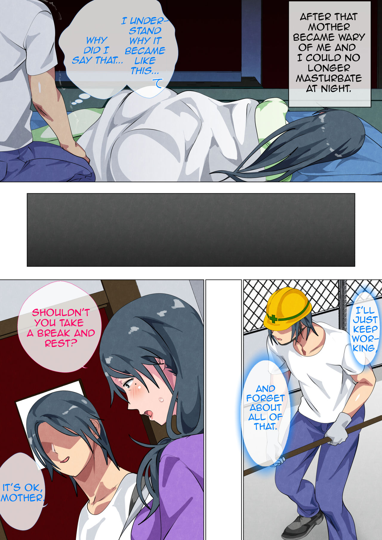 Miboujin no Haha ・Sayoko ~Yojouhan ni Sumu Oyako no Koubi Kiroku~| Widowed Mother Sayoko ~Record of a Copulation of a Mother and Son Living in a Small Room~ – Chapter 1 – page 23