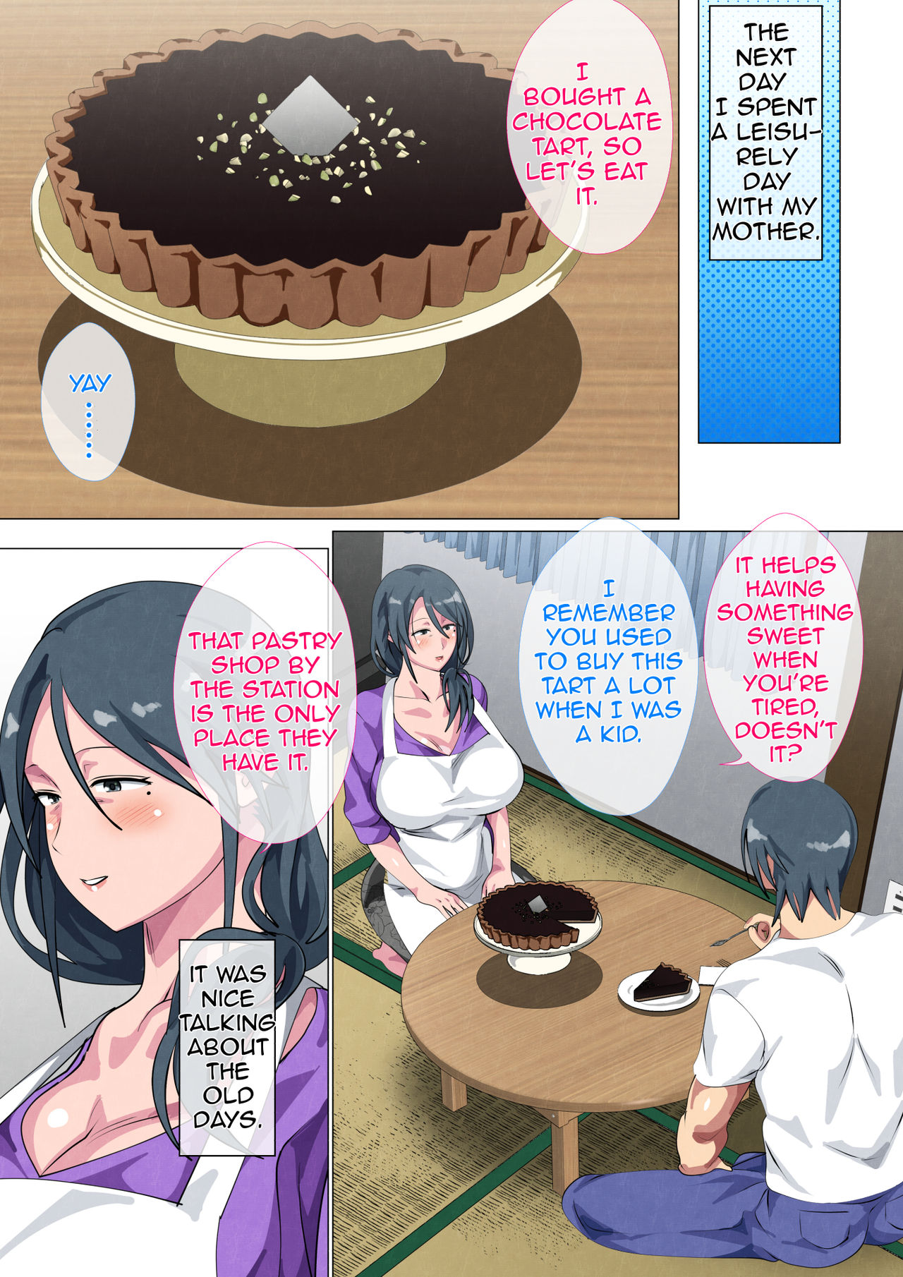 Miboujin no Haha ・Sayoko ~Yojouhan ni Sumu Oyako no Koubi Kiroku~| Widowed Mother Sayoko ~Record of a Copulation of a Mother and Son Living in a Small Room~ – Chapter 1 – page 28