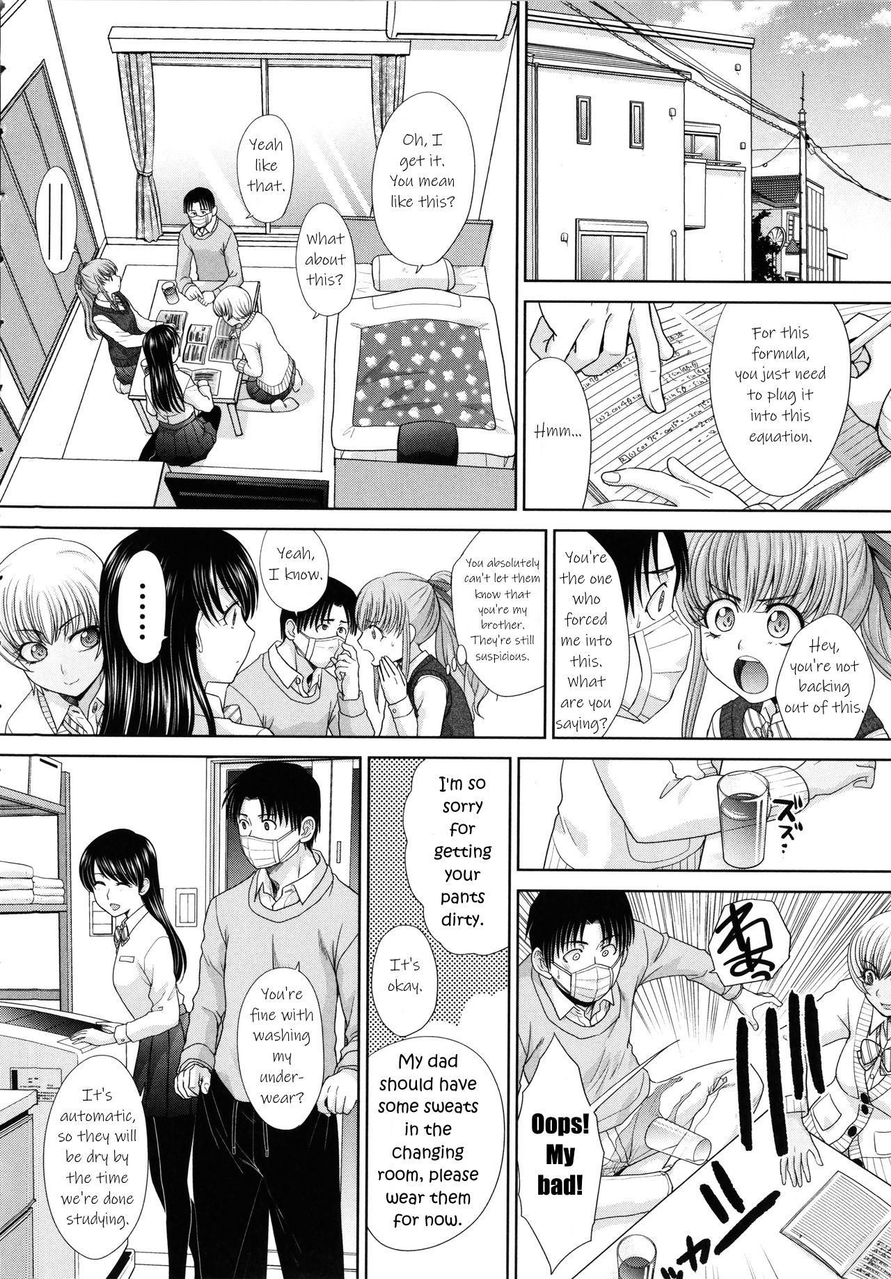 Imouto to Yatte Shimattashi, Imouto no Tomodachi to mo Yatte Shimatta | I had sex with my sister and then I had sex with her friends – Chapter 1 – page 36