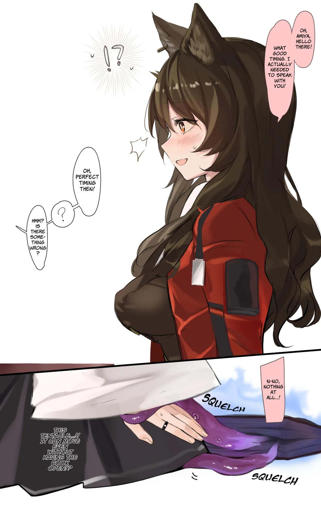 Skyfire ga Shokushu ni Echiechi Sarechau Ohanashi | A Story Where Skyfire Gets Lewd Things Done to Her by Tentacles — preview page 3