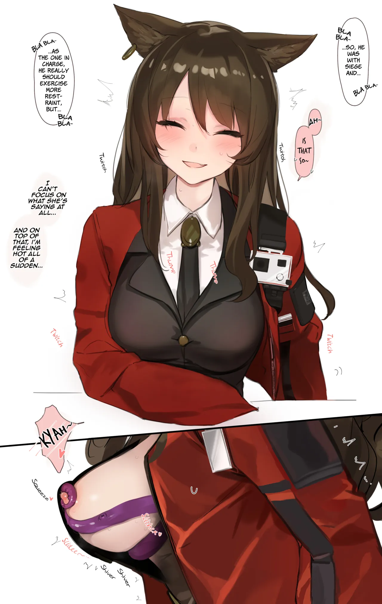 Skyfire ga Shokushu ni Echiechi Sarechau Ohanashi | A Story Where Skyfire Gets Lewd Things Done to Her by Tentacles — preview page 5