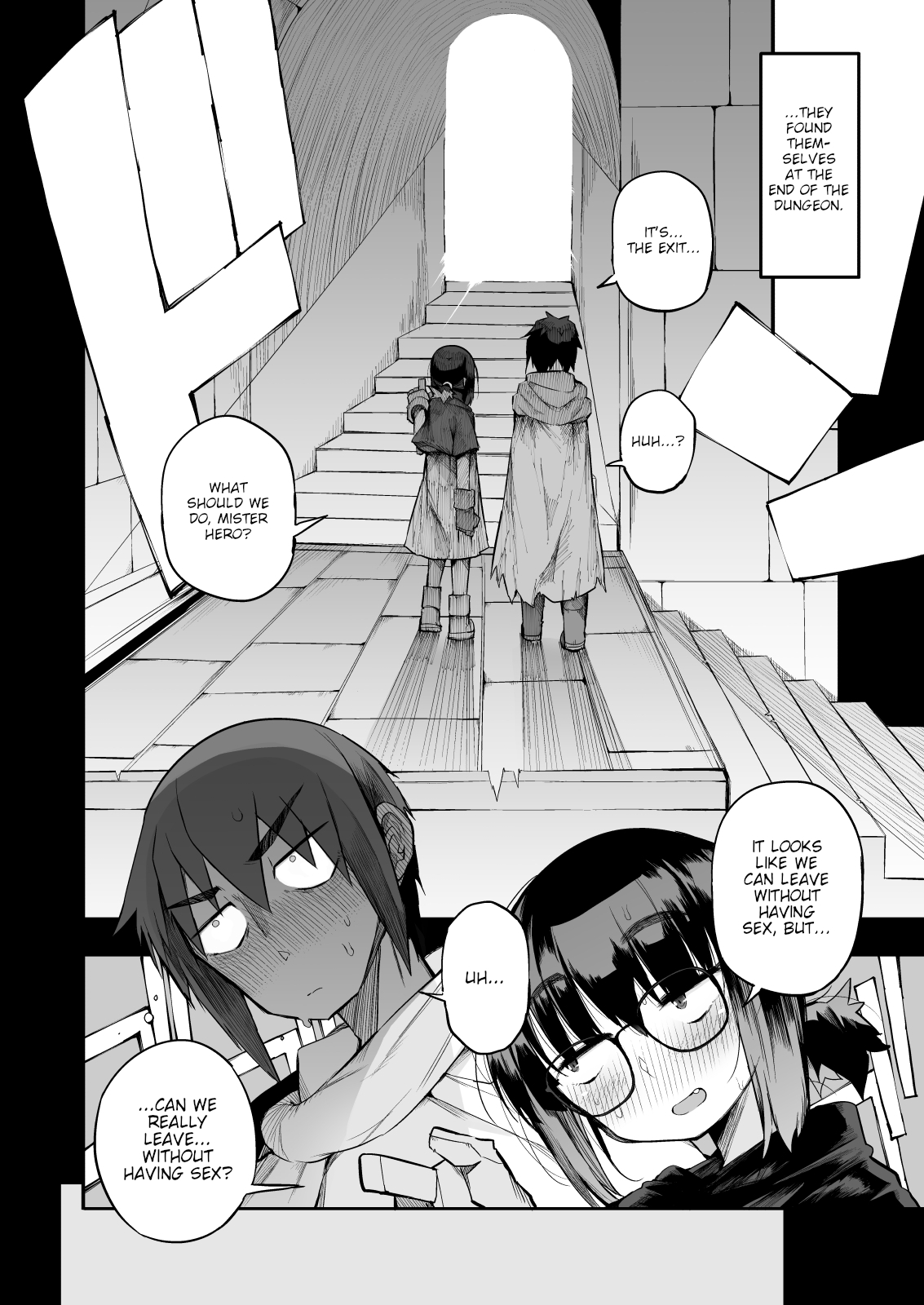 Sakusei Dungeon Kouryaku ni Mukanai Jimiko no S-kyuu Dosukebe Status | Escaping a semen squeezing dungeon with a modest girl who I really didn’t expect to have S-rank slut stats – Chapter 1 – page 31