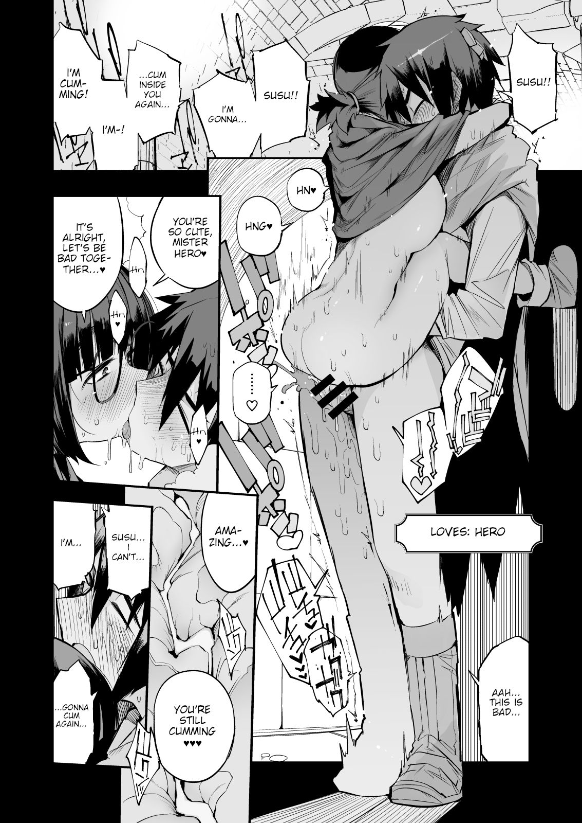 Sakusei Dungeon Kouryaku ni Mukanai Jimiko no S-kyuu Dosukebe Status | Escaping a semen squeezing dungeon with a modest girl who I really didn’t expect to have S-rank slut stats – Chapter 1 – page 37