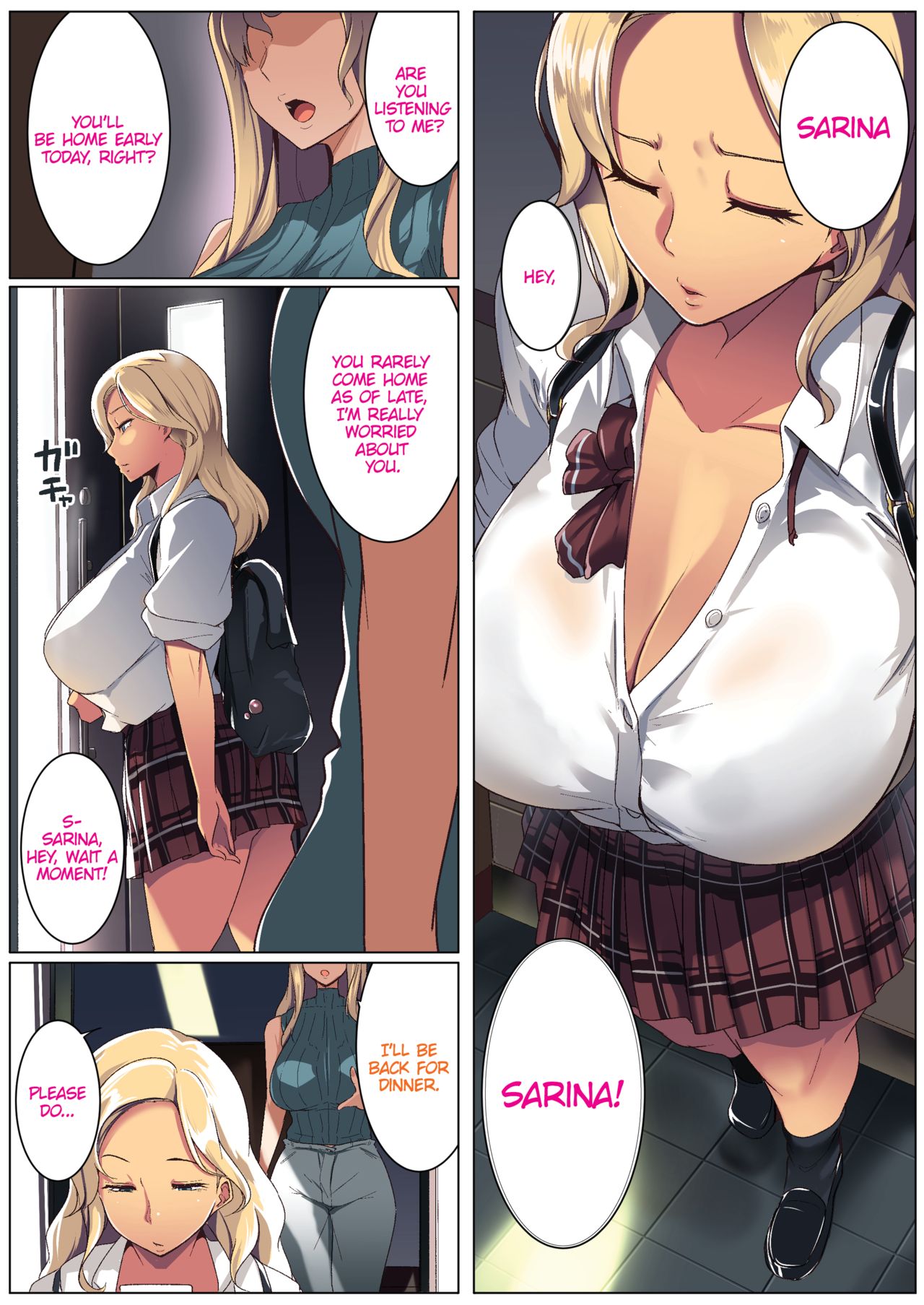 Kinpatsu Tsuma no Otomodachi | The Blonde Wife’s Good Friend — preview page 2