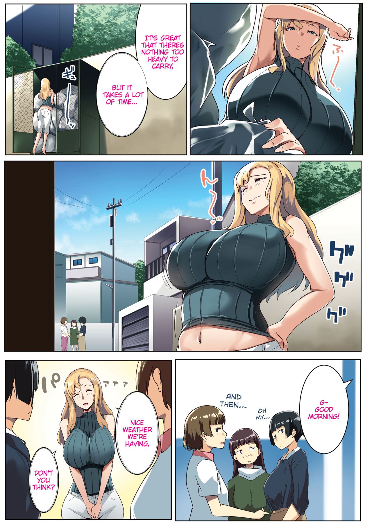 Kinpatsu Tsuma no Otomodachi | The Blonde Wife’s Good Friend — preview page 4