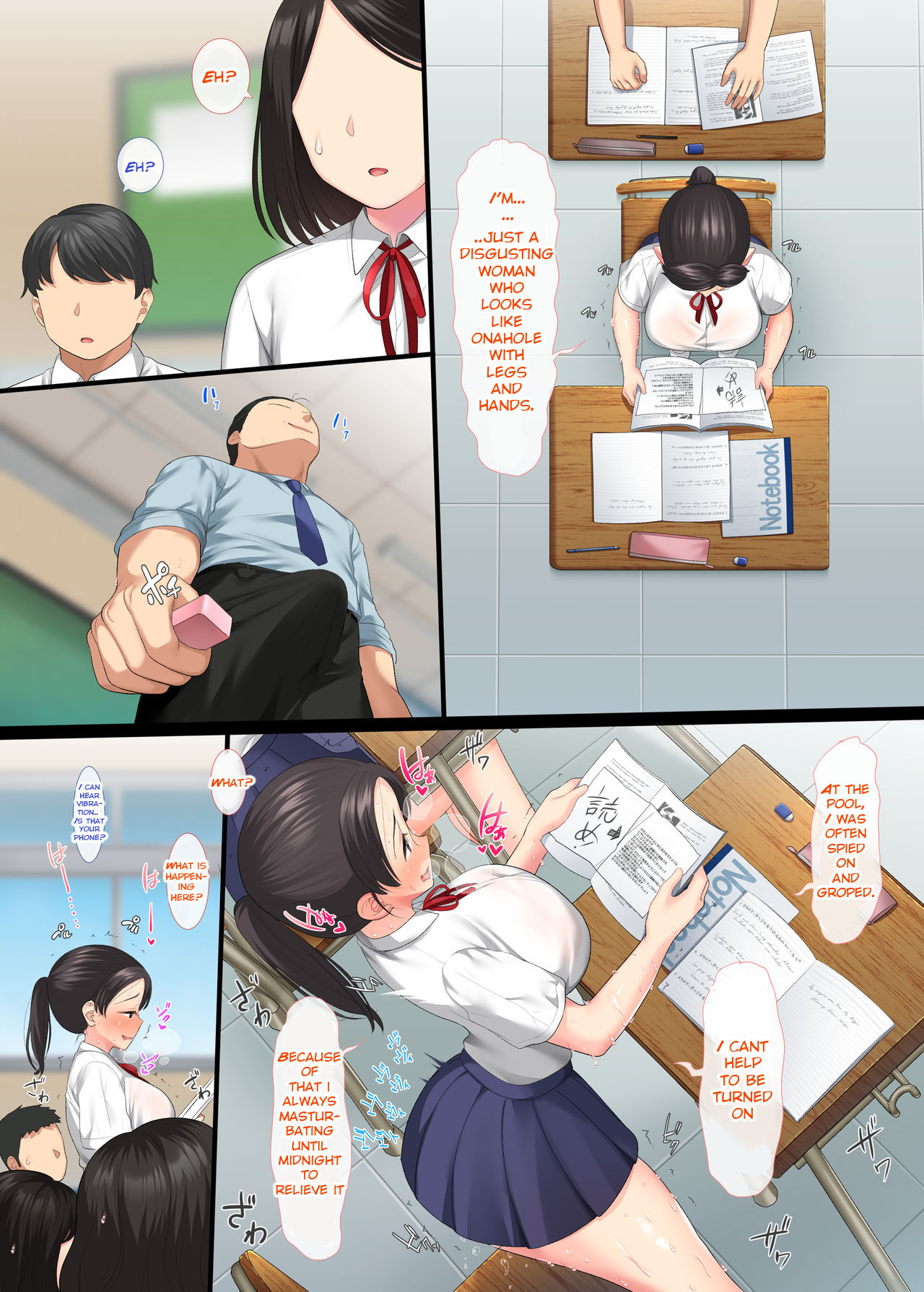 InCha Bishoujo wa, Tannin ni Okasarete mo Ikimakuru 3 | Introverted Beauty Gets Raped Over and Over by Her Homeroom Teacher 3 – Chapter 1 – page 38