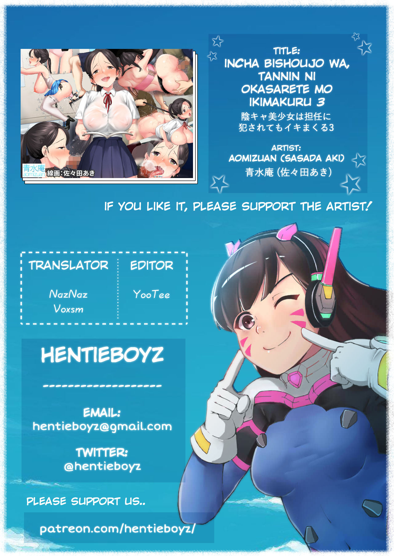 InCha Bishoujo wa, Tannin ni Okasarete mo Ikimakuru 3 | Introverted Beauty Gets Raped Over and Over by Her Homeroom Teacher 3 – Chapter 1 – page 51