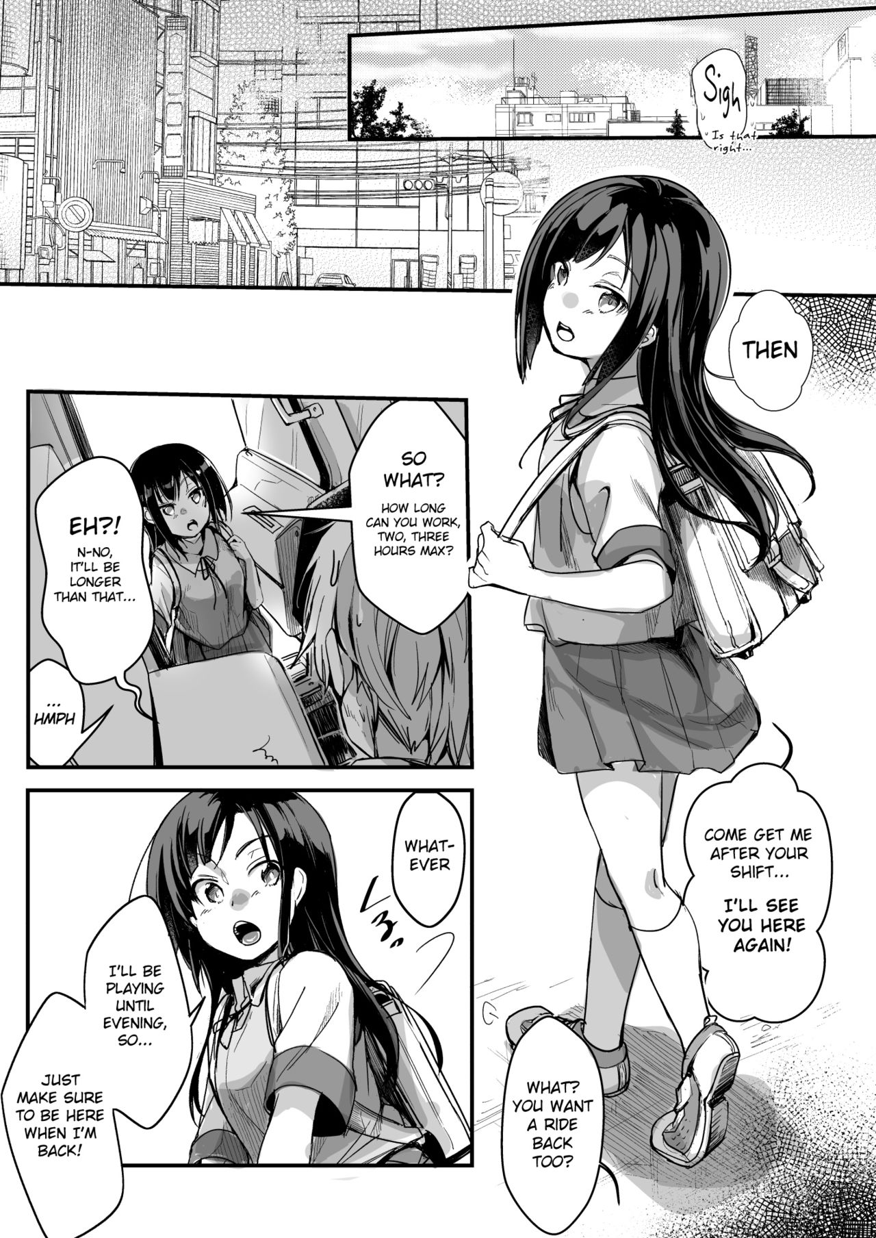 Tsutomesaki no Musume-san o Oishiku itadaku Hon Unsou Gaisha Hen – Chapter 1 – page 92