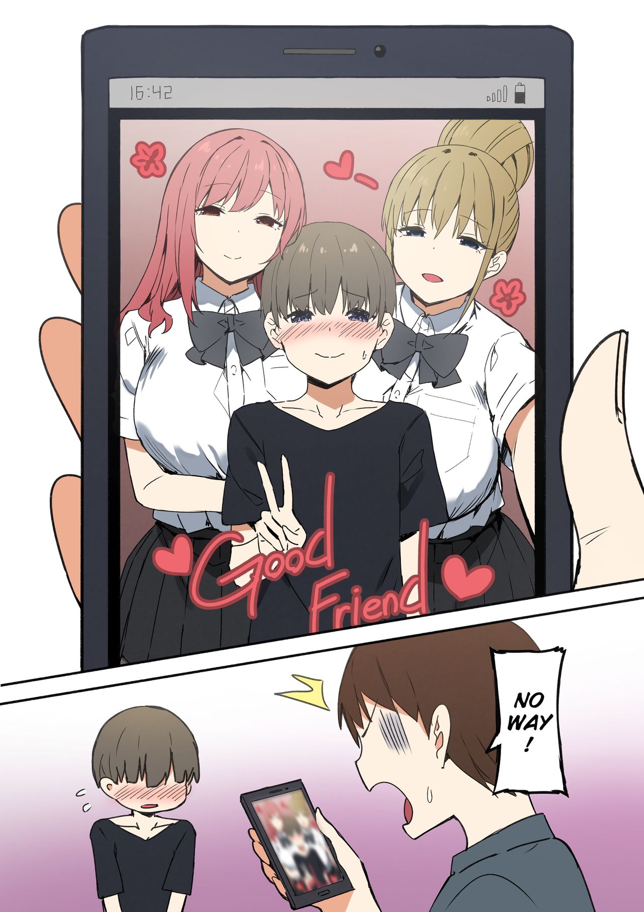 Joshi Kōsei Rich Thots — preview page 18