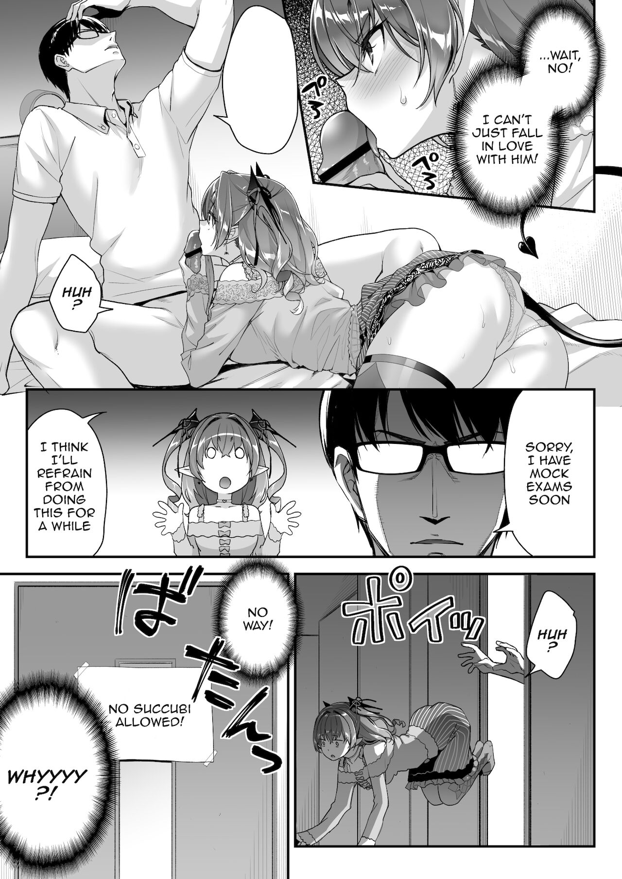 Zako Succubus-chan wa Semen ga Hoshii no! | This Small Fry Succubus-chan Wants Your Sperm! — preview page 16