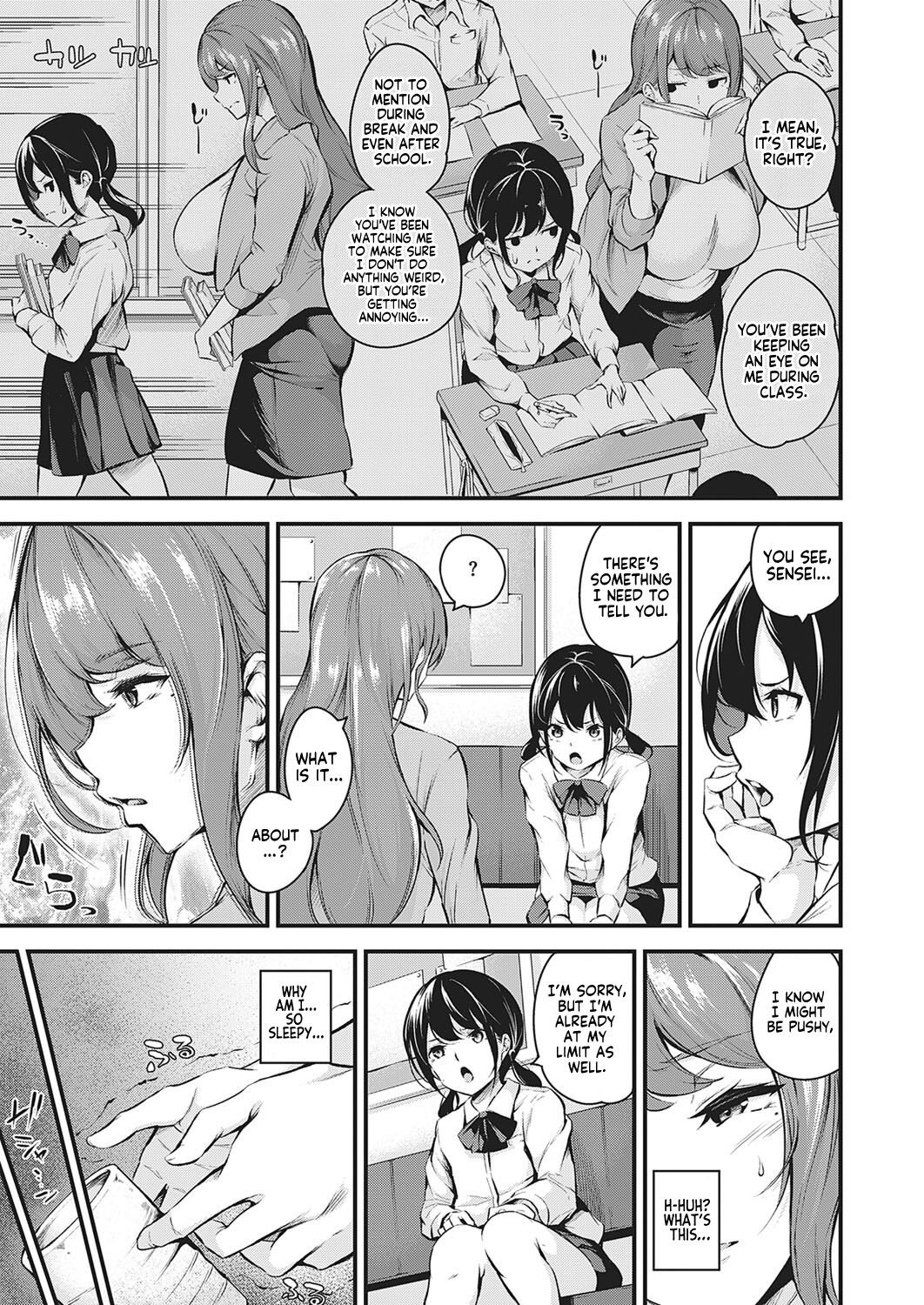Darashinaku Ochiru Sensei wa Suki desuka!? | Do you like sloppy, degenerate teachers? — preview page 3