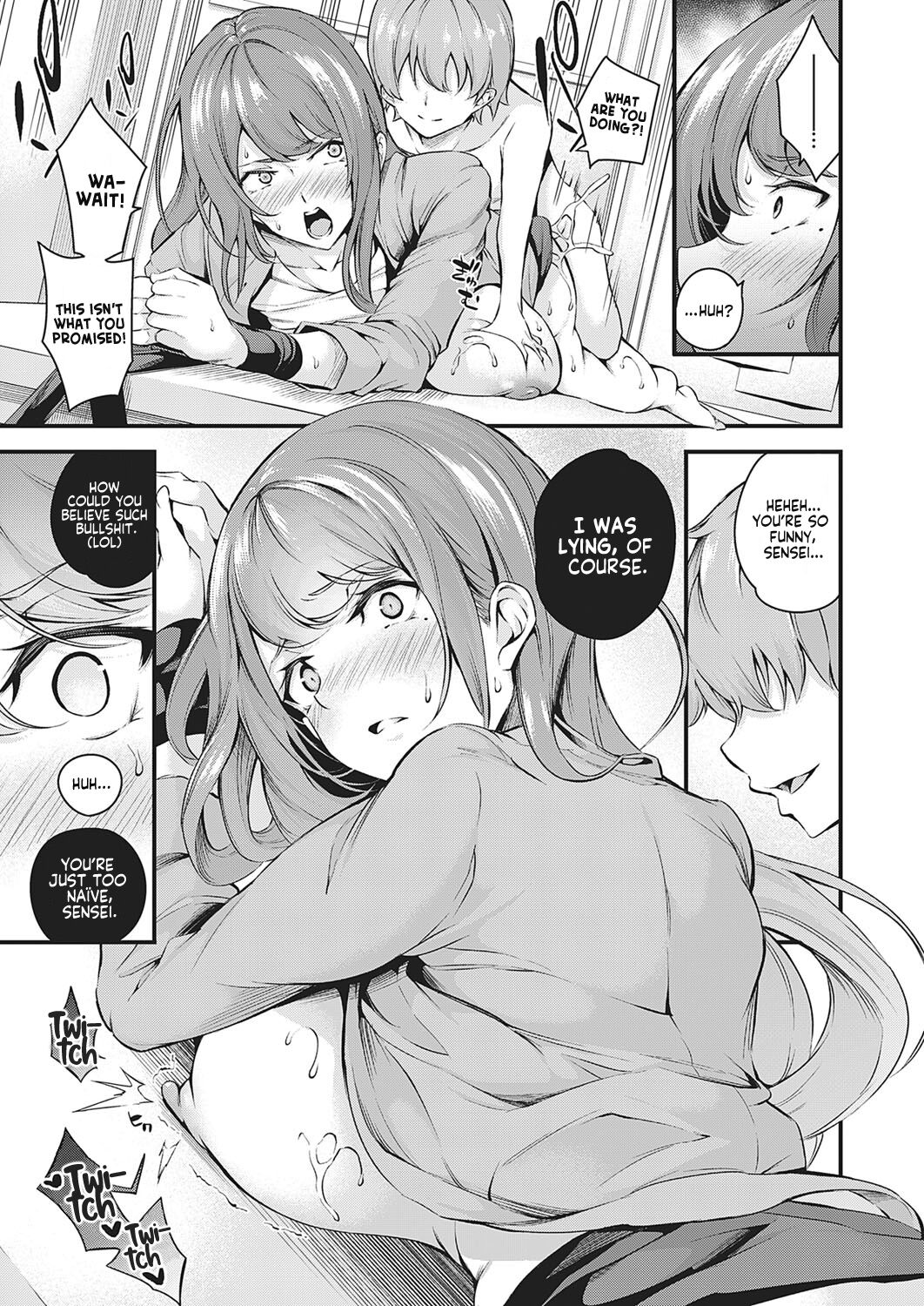 Darashinaku Ochiru Sensei wa Suki desuka!? | Do you like sloppy, degenerate teachers? — preview page 19
