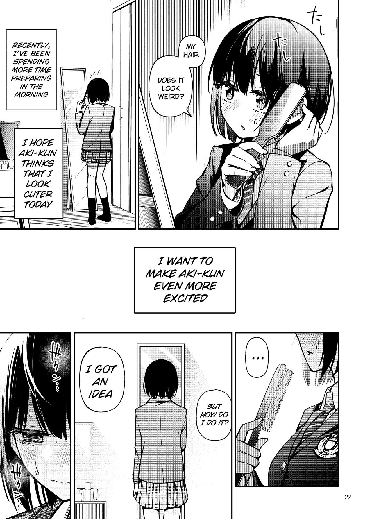 Shojo ga Doutei to no Hatsutaiken de Mezamechau Hanashi – Chapter 1 – page 22