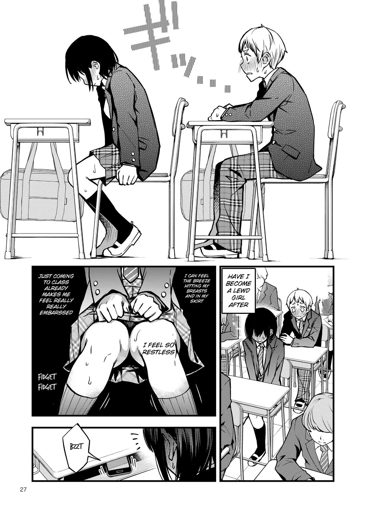 Shojo ga Doutei to no Hatsutaiken de Mezamechau Hanashi – Chapter 1 – page 27