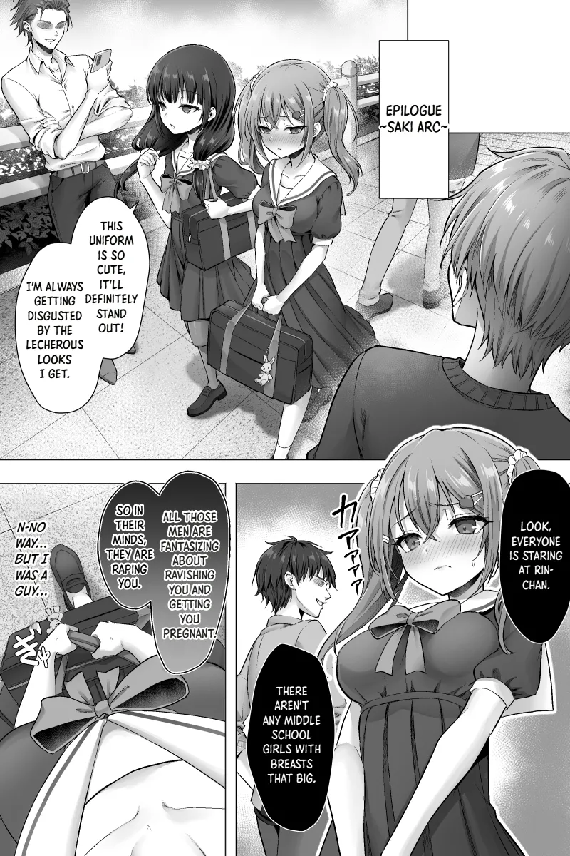 Kanketsu-hen Futanari Chinpo-sama ni Kanraku Shita Kanojo to Mesu Ochi Shita Boku no Monogatari | Conclusion Arc The Story of My Girlfriend, Who Fell for the Futanari Dick, and Me, Who Became a Female – Chapter 1 – page 25