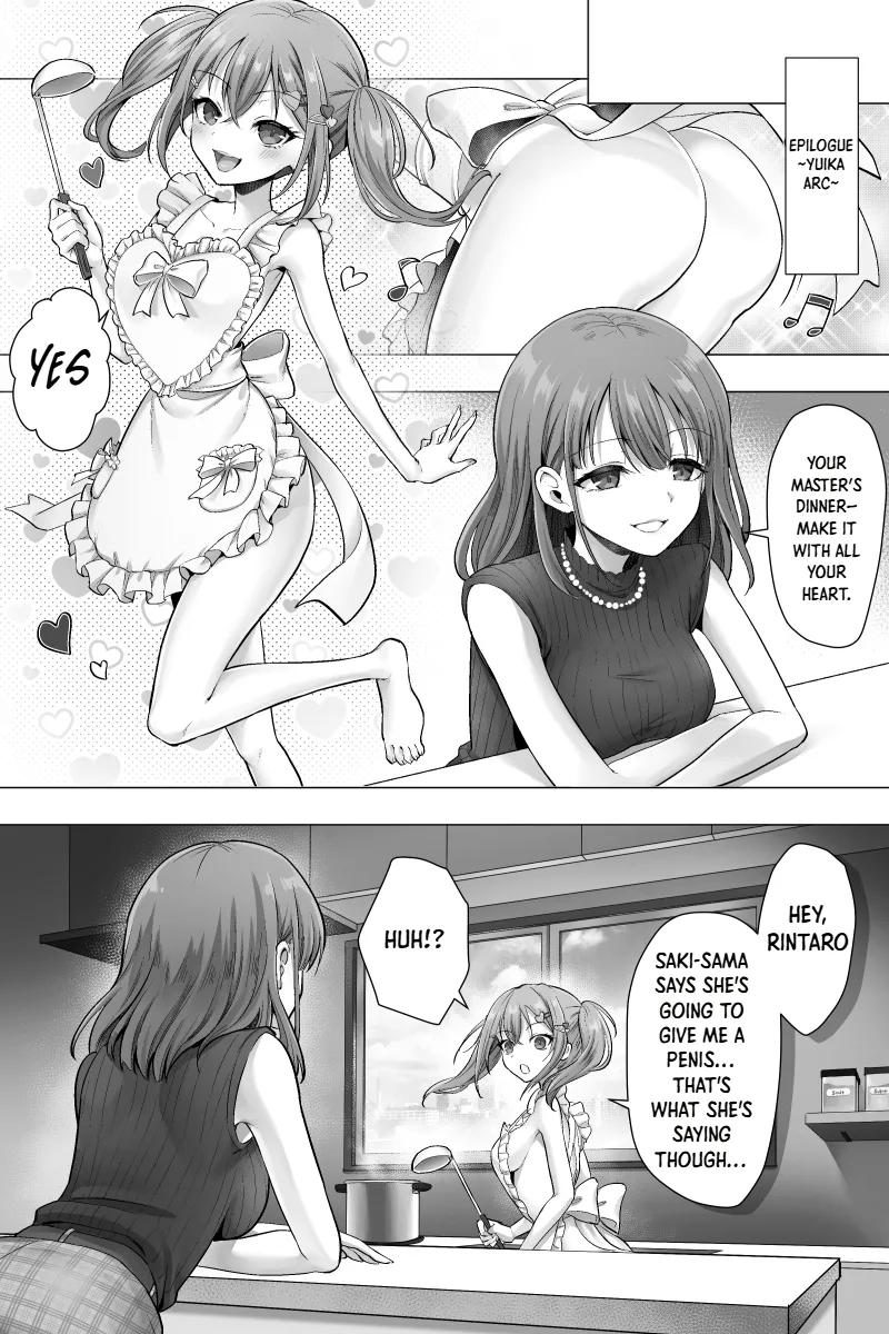 Kanketsu-hen Futanari Chinpo-sama ni Kanraku Shita Kanojo to Mesu Ochi Shita Boku no Monogatari | Conclusion Arc The Story of My Girlfriend, Who Fell for the Futanari Dick, and Me, Who Became a Female – Chapter 1 – page 27