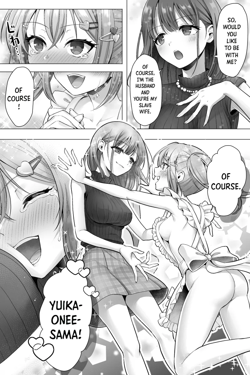 Kanketsu-hen Futanari Chinpo-sama ni Kanraku Shita Kanojo to Mesu Ochi Shita Boku no Monogatari | Conclusion Arc The Story of My Girlfriend, Who Fell for the Futanari Dick, and Me, Who Became a Female – Chapter 1 – page 28