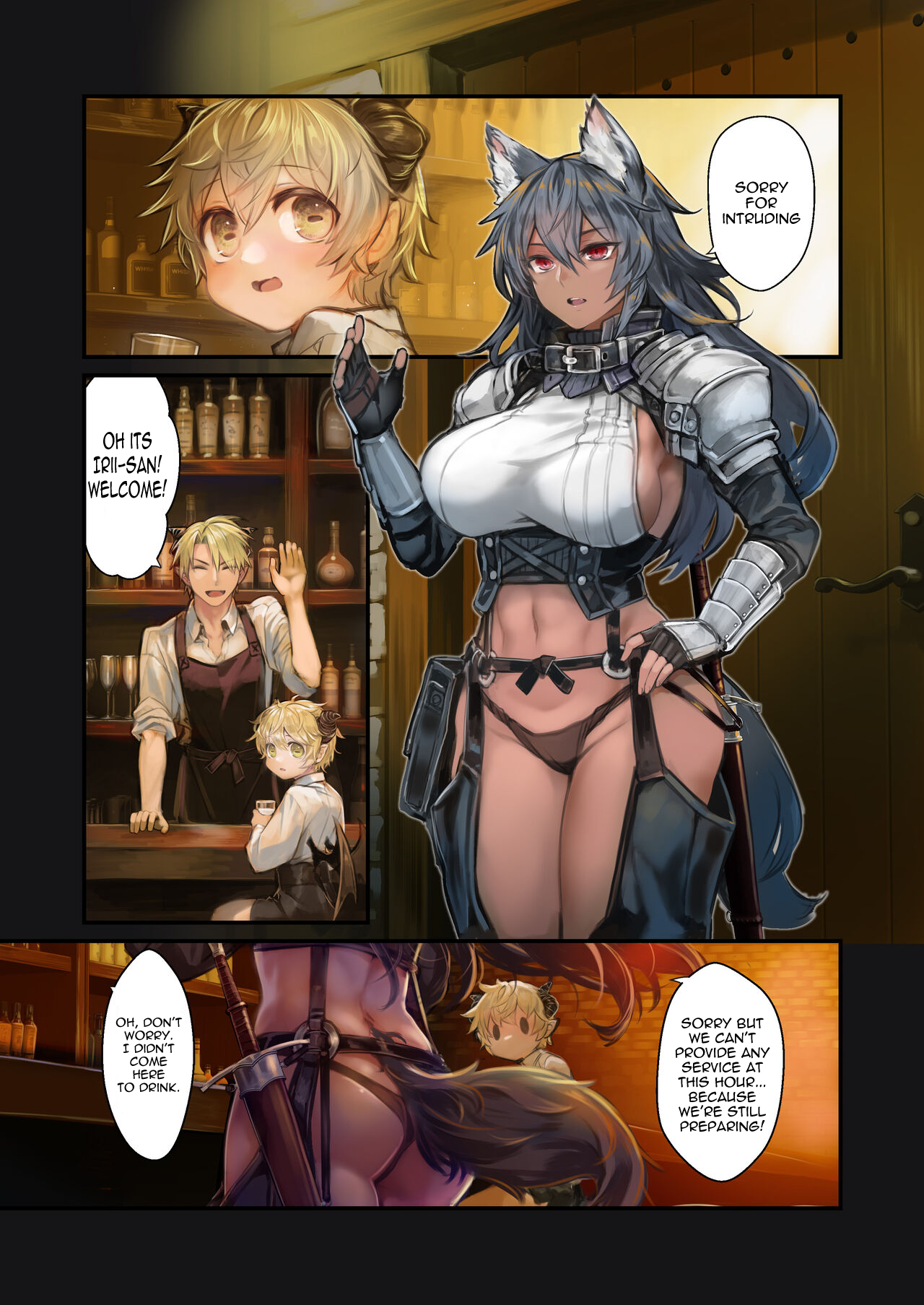 MILK -Shota Inma ga Onee-san-tachi ni Hasamareru Banashi- | MILK -A story About An Incubus Being Fondled By Two Onee-sans- — preview page 6