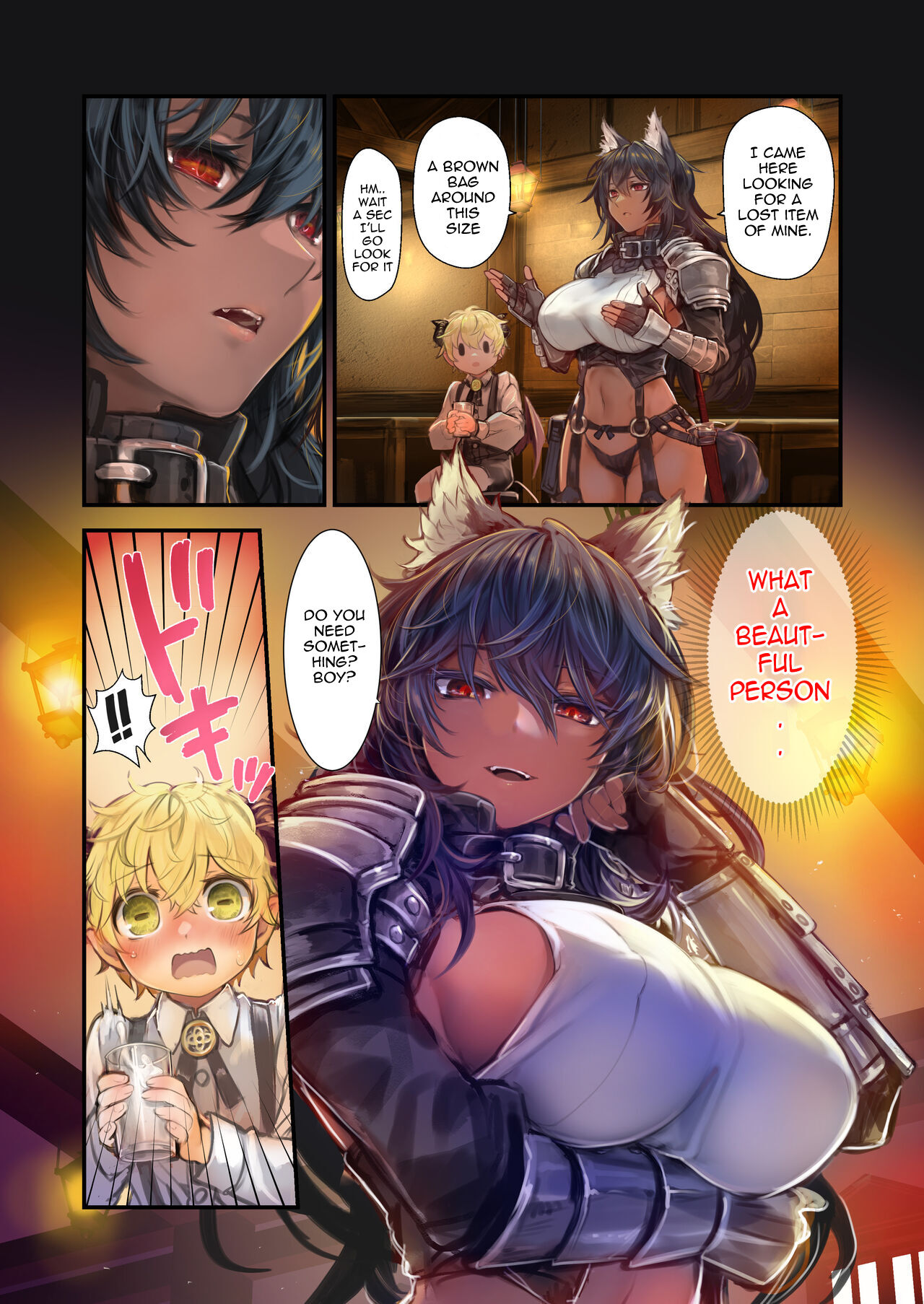 MILK -Shota Inma ga Onee-san-tachi ni Hasamareru Banashi- | MILK -A story About An Incubus Being Fondled By Two Onee-sans- — preview page 7