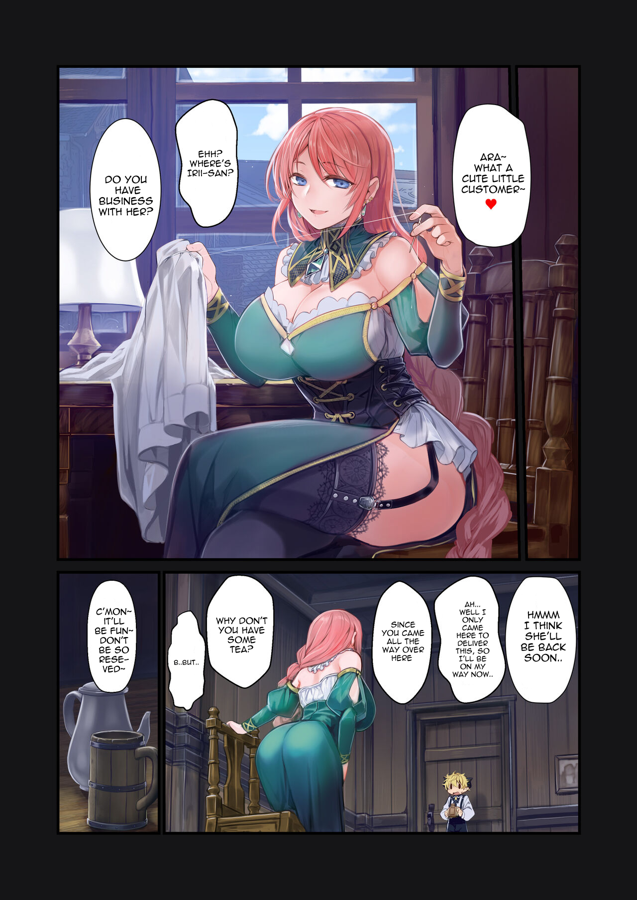 MILK -Shota Inma ga Onee-san-tachi ni Hasamareru Banashi- | MILK -A story About An Incubus Being Fondled By Two Onee-sans- – Chapter 1 – page 25