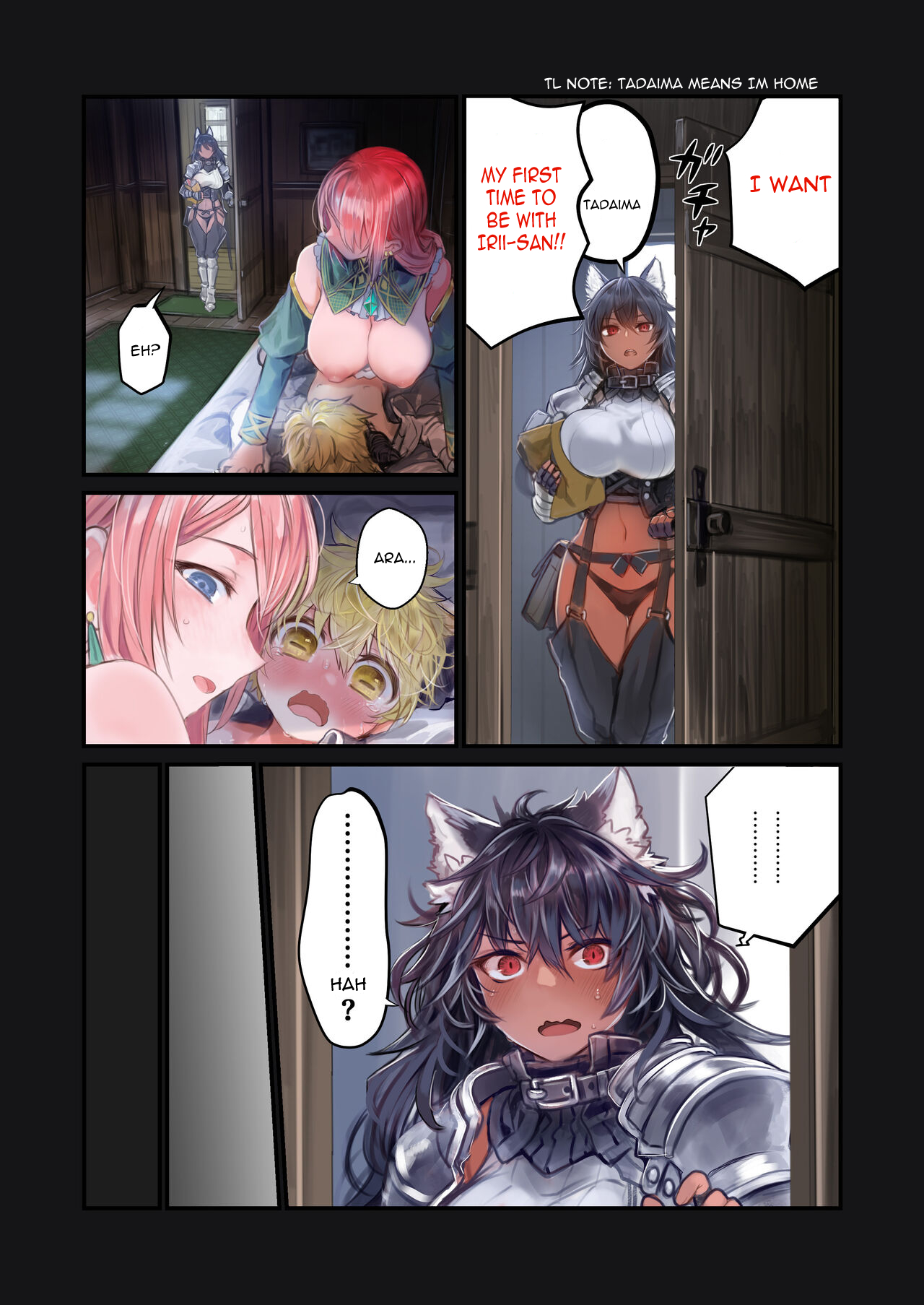 MILK -Shota Inma ga Onee-san-tachi ni Hasamareru Banashi- | MILK -A story About An Incubus Being Fondled By Two Onee-sans- – Chapter 1 – page 36
