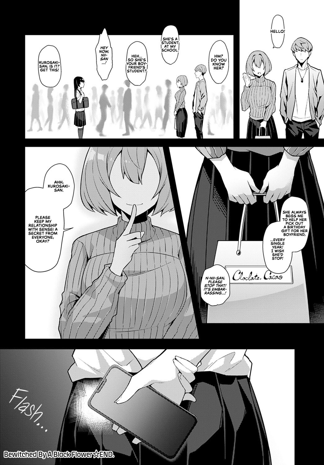 Kuroi Hana ni Miirarete | Bewitched by a Black Flower – Chapter 1 – page 30