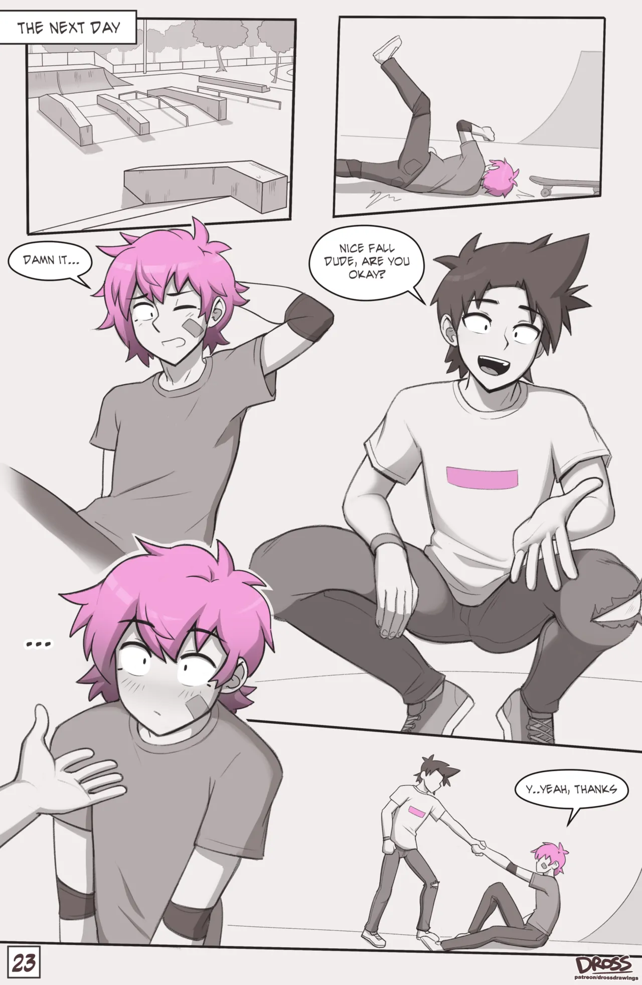 [Dross] See Ya Later Boi 2 + Skater Boi shorts – Chapter 1 – page 24