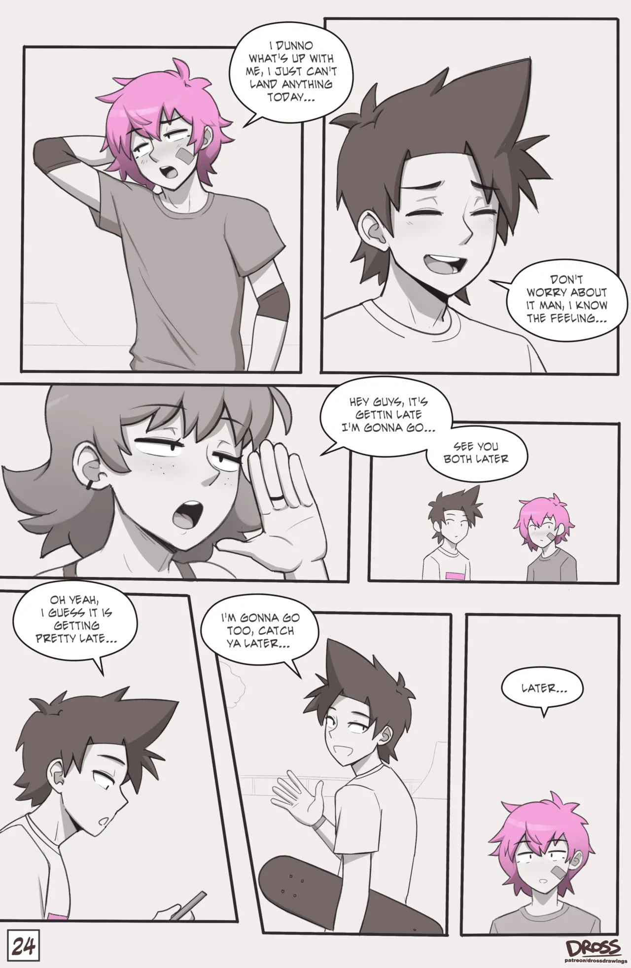 [Dross] See Ya Later Boi 2 + Skater Boi shorts – Chapter 1 – page 25