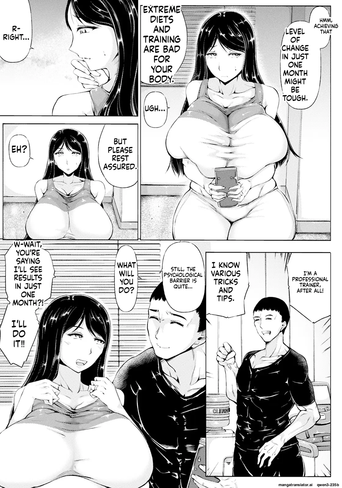 Obscene diet – how to seduce married woman — preview page 3