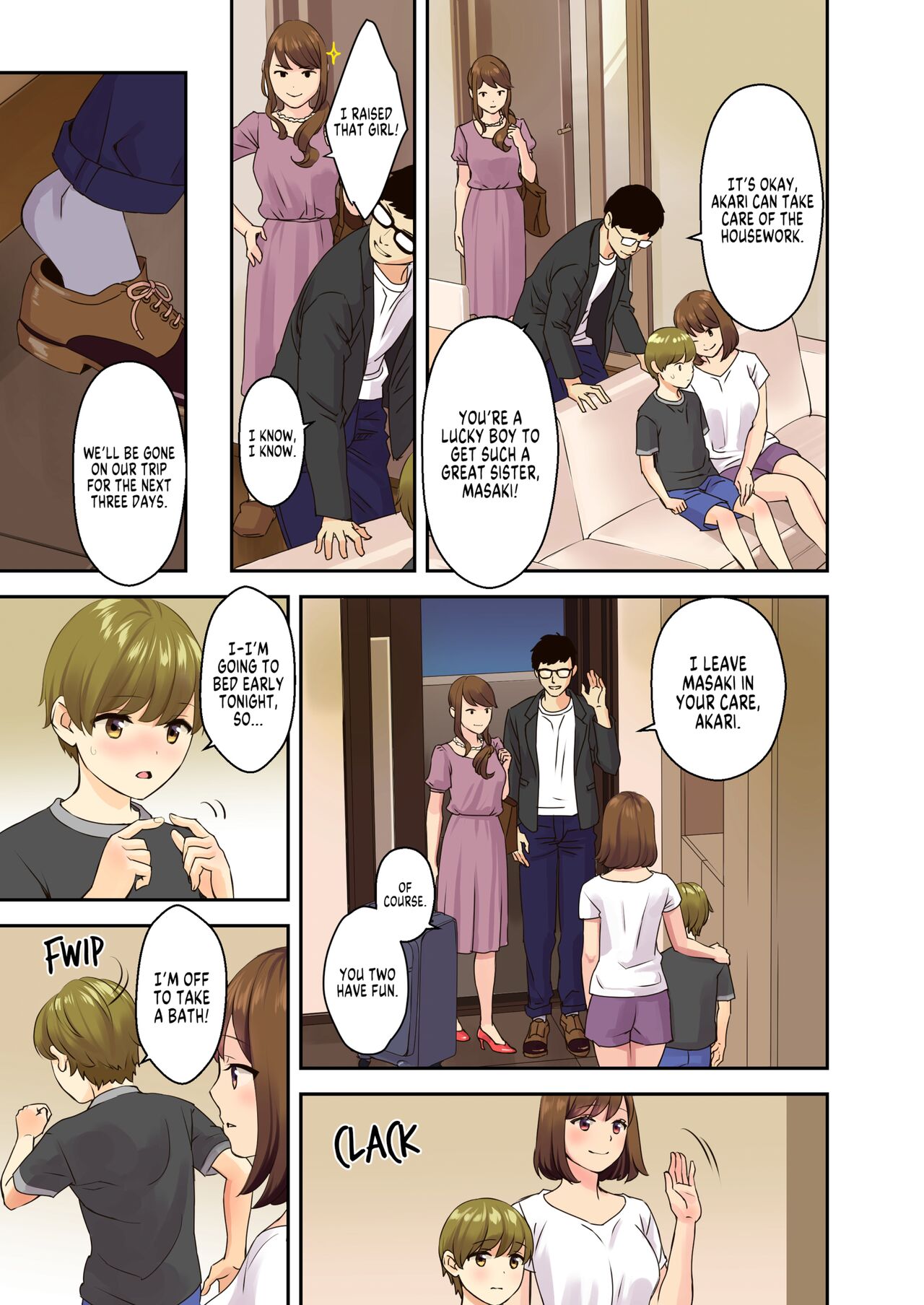Papa to Mama ga Inai Aida ni… | When Dad and Mom Aren’t Home — preview page 3