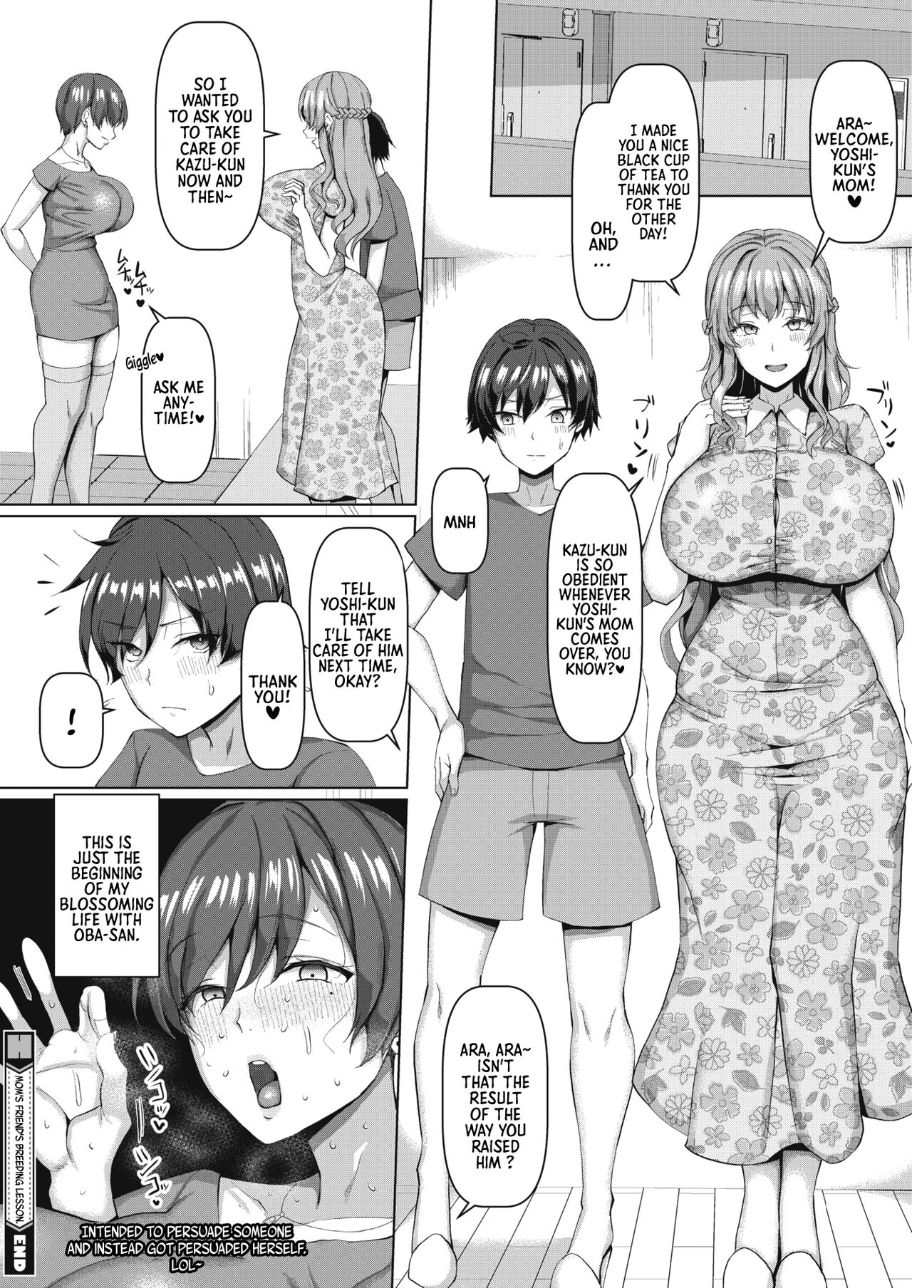 Mamatomo Koubi Teaching | My Mom’s Friend’s Breeding Lesson – Chapter 1 – page 26