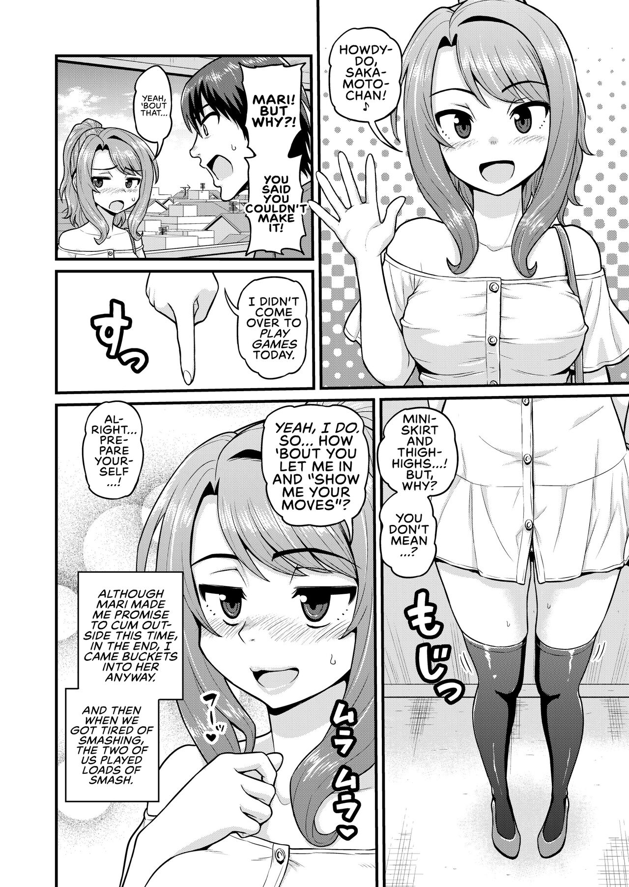 Game Tomodachi no Onnanoko to Yaru Hanashi | Smashing With Your Gamer Girl Friend – Chapter 1 – page 39