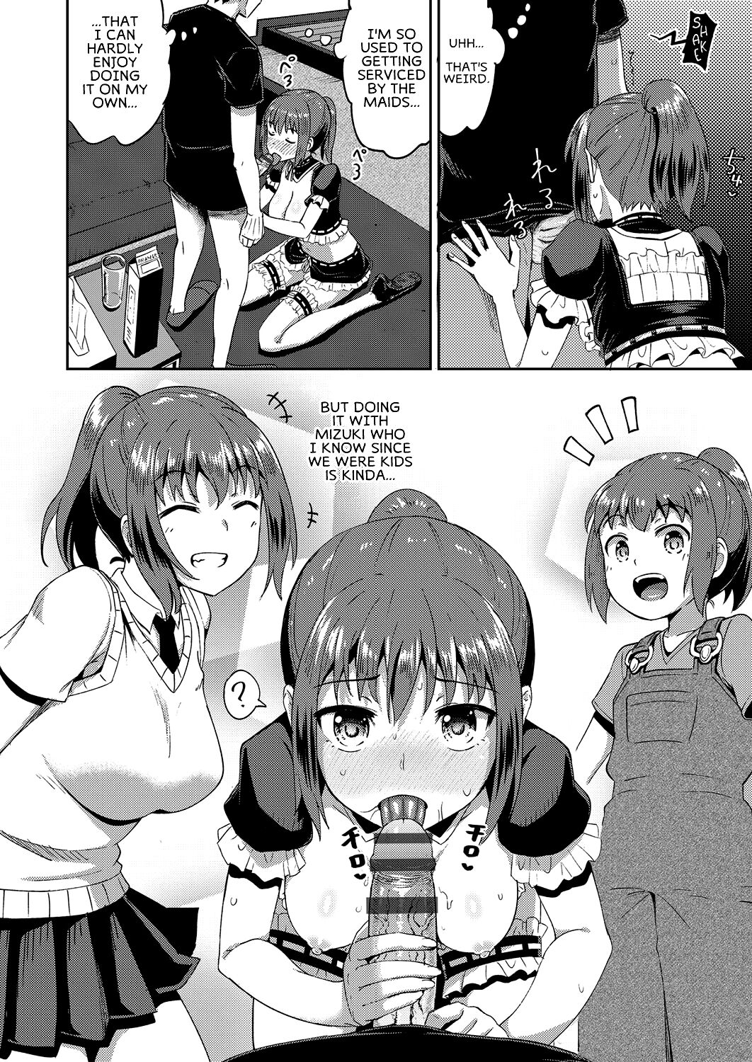 Osananajimi wa Ore no Senzoku Okuchi Maid | My Childhood Friend is my Personal Mouth Maid – Chapter 1 – page 23
