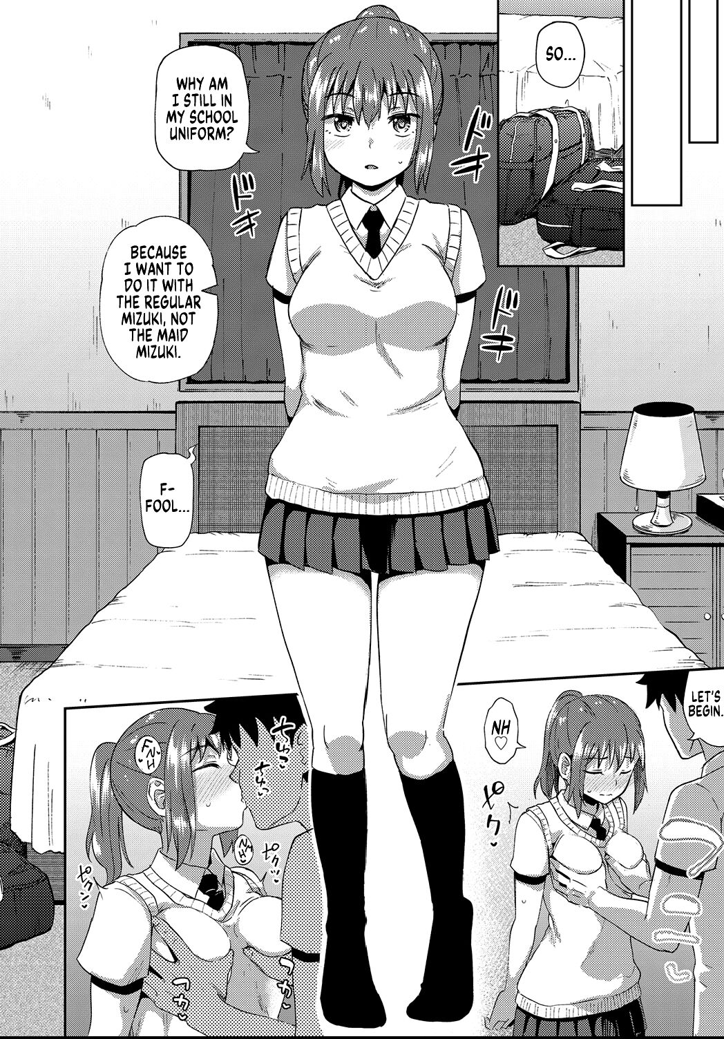 Osananajimi wa Ore no Senzoku Okuchi Maid | My Childhood Friend is my Personal Mouth Maid – Chapter 1 – page 117