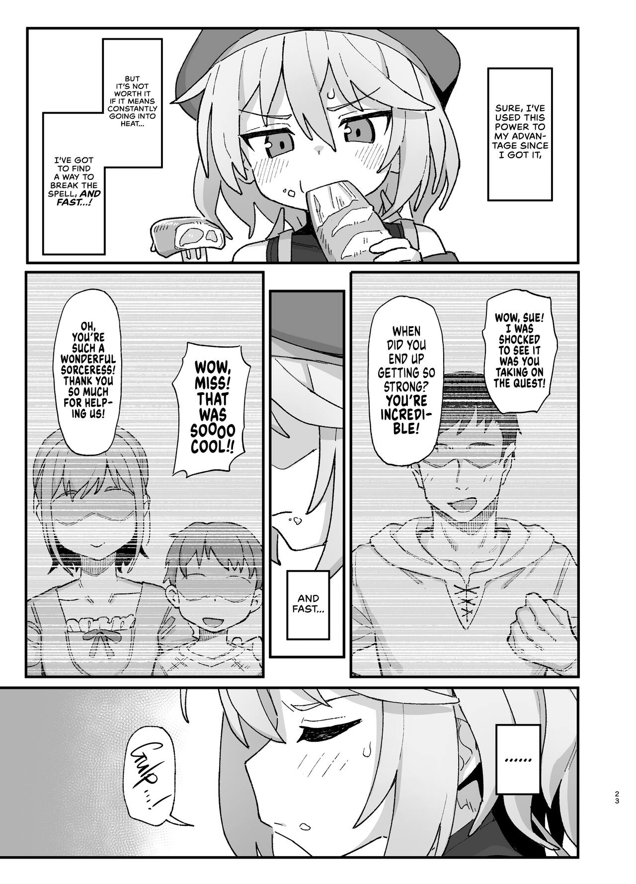 Kakyuu Majutsushi, Inmon ni Somaru || A Lowly Sorceress, Afflicted By Debauched Magicks – Chapter 1 – page 23
