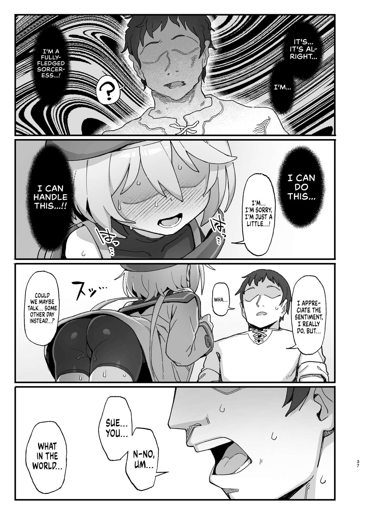 Kakyuu Majutsushi, Inmon ni Somaru || A Lowly Sorceress, Afflicted By Debauched Magicks – Chapter 1 – page 37