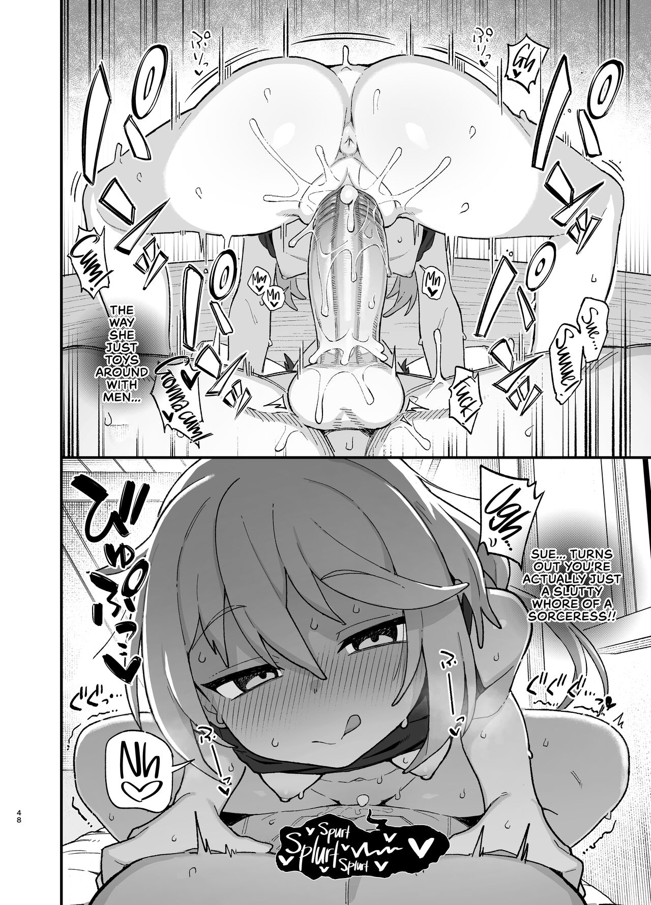 Kakyuu Majutsushi, Inmon ni Somaru || A Lowly Sorceress, Afflicted By Debauched Magicks – Chapter 1 – page 48