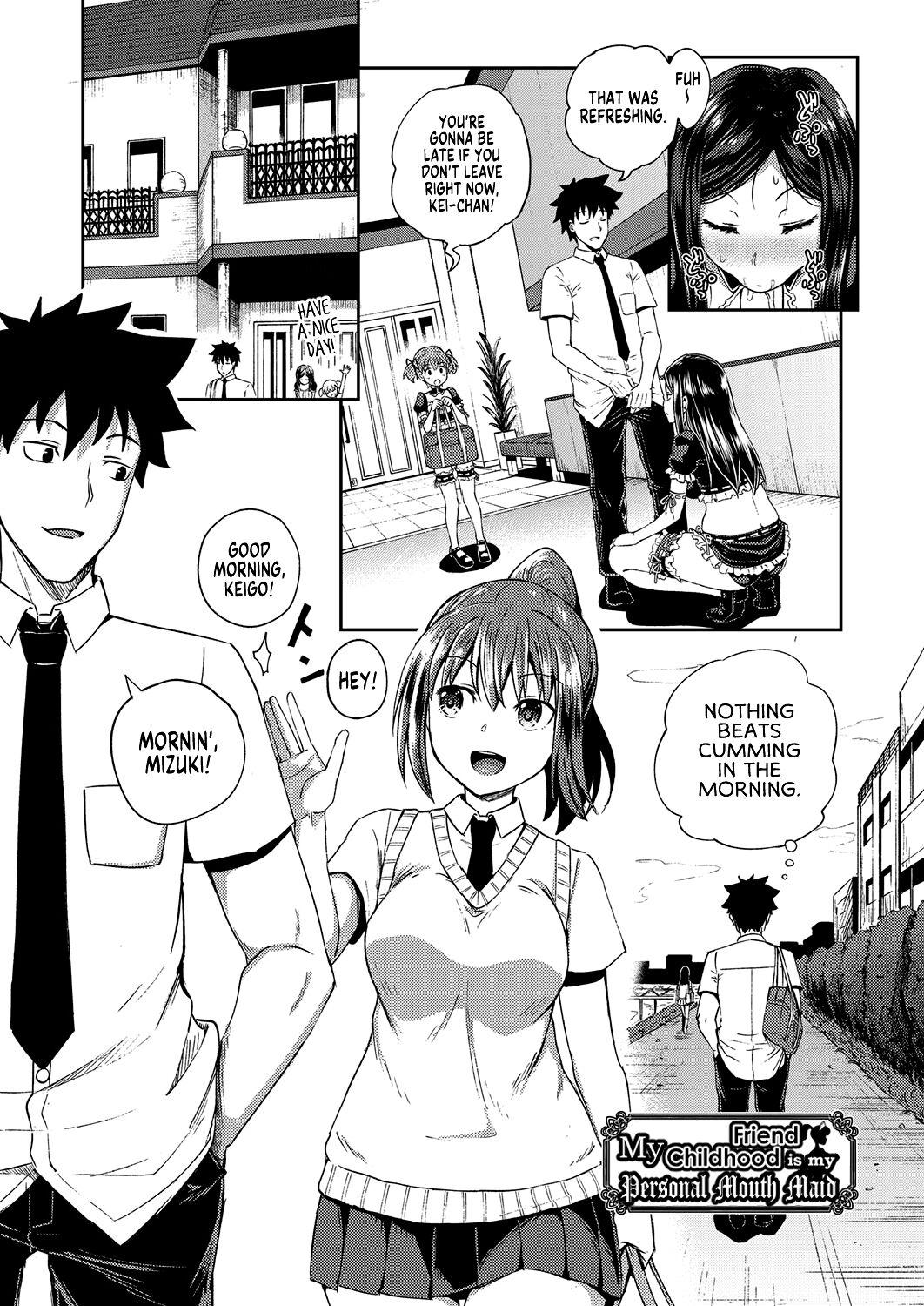Osananajimi wa Ore no Senzoku Okuchi Maid | My Childhood Friend is my Personal Mouth Maid — preview page 2