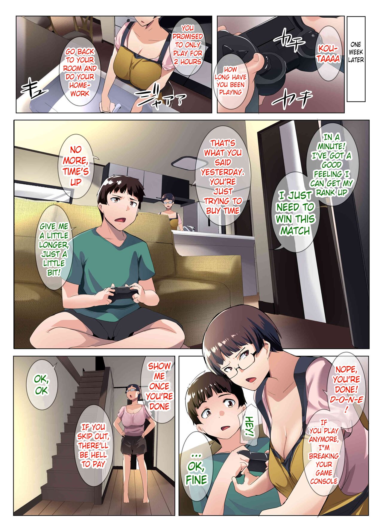 Megane Tsuma no Otomodachi | The Glasses-Wearing Wife’s Friend – Chapter 1 – page 36